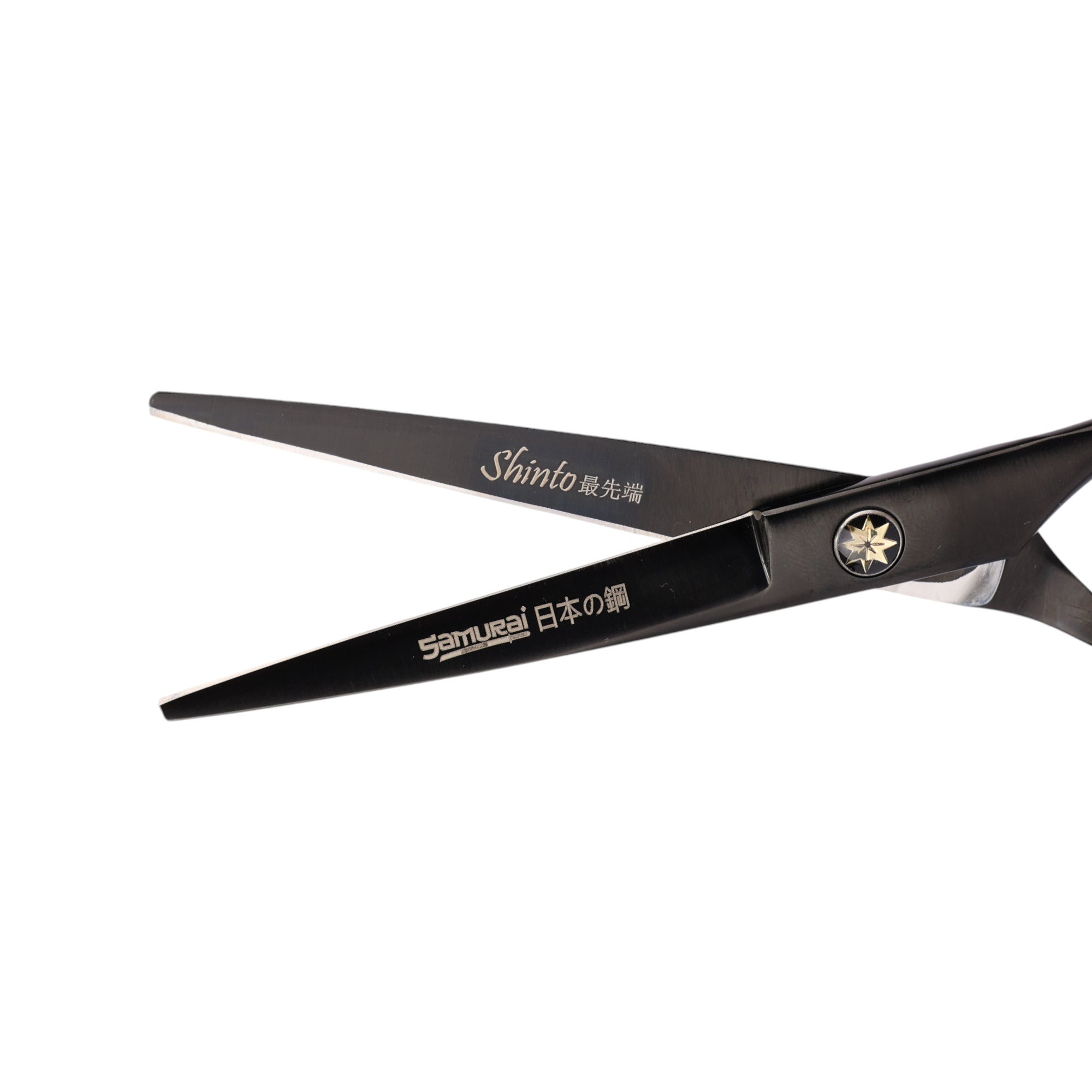 Samurai - 301-500BK Shinto Black Scissors 6 Inch (16cm)