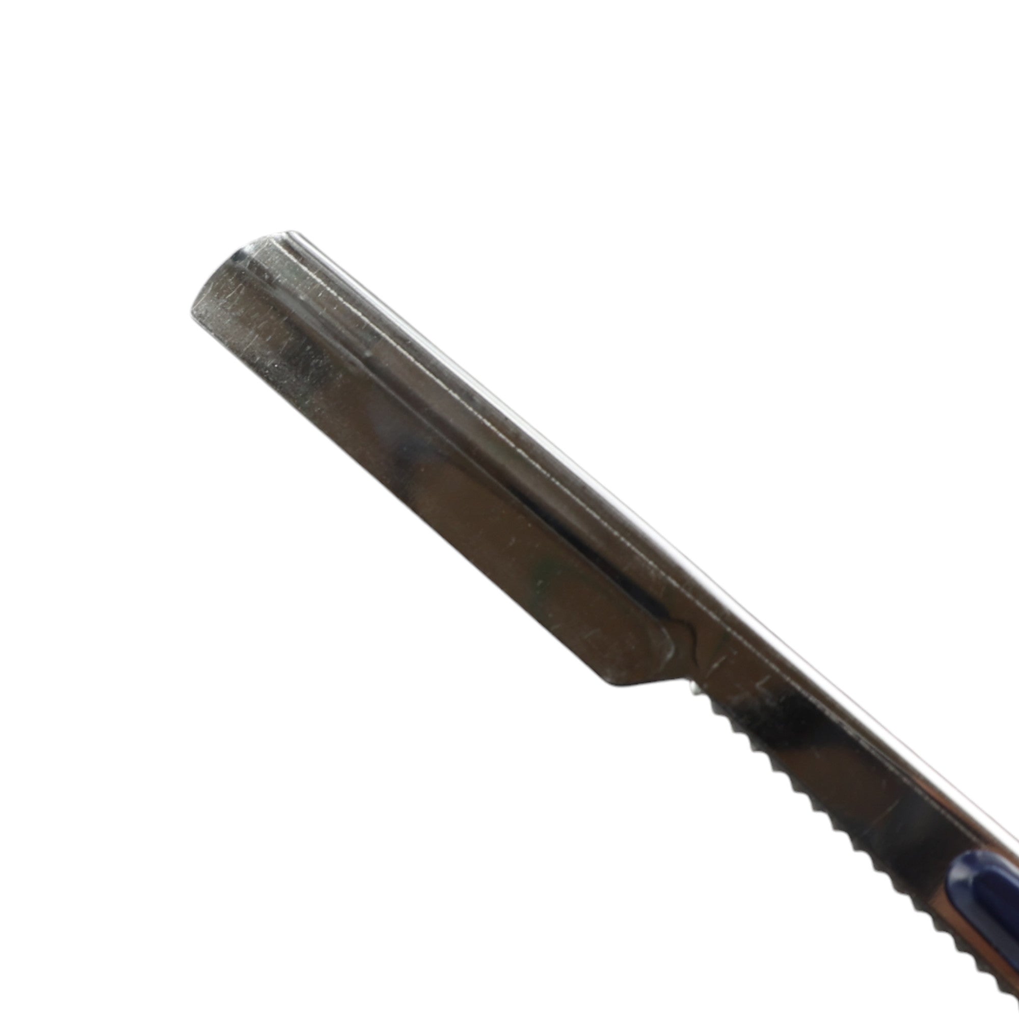 Ali Biyikli - Cut Throat Straight Razor Barber Style Dark Blue 22cm