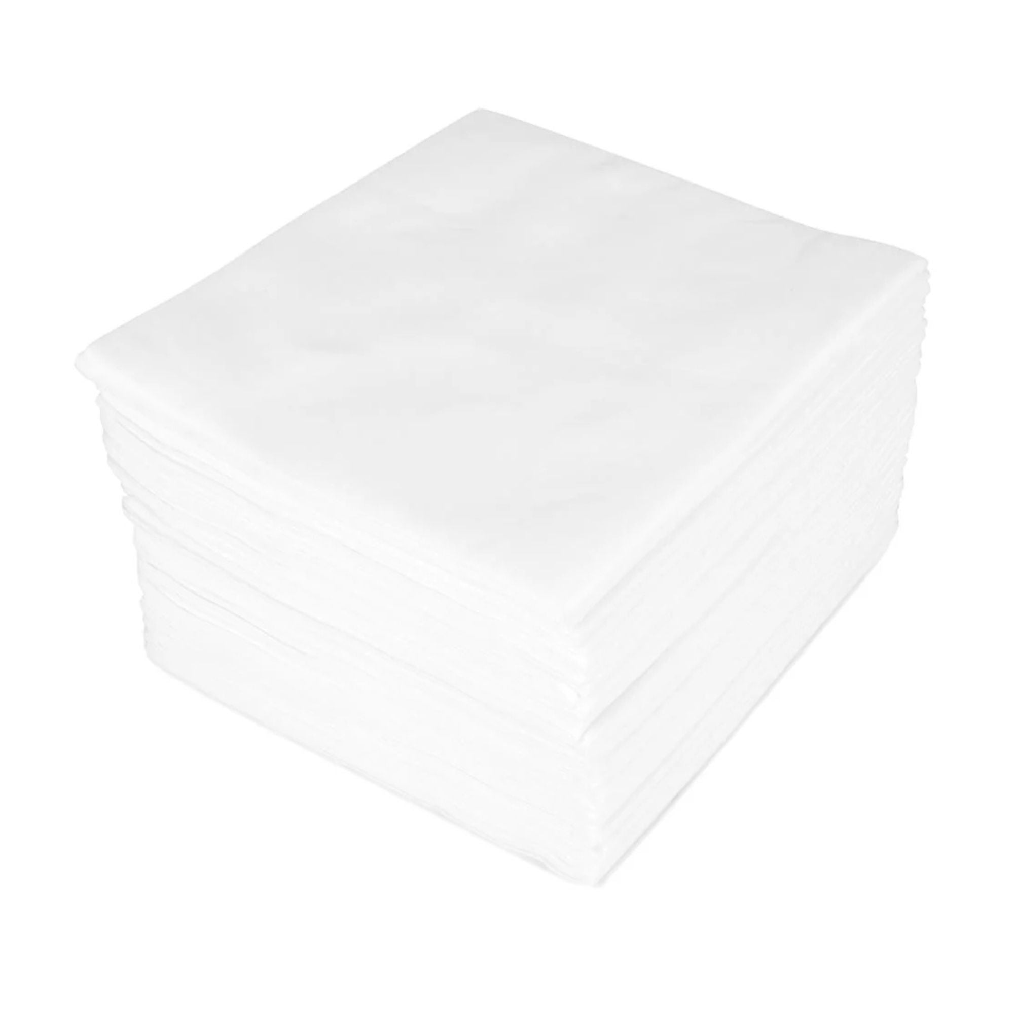 SalonServe - Non-woven Disposable Towels White 40x80cm (Pack of 50)