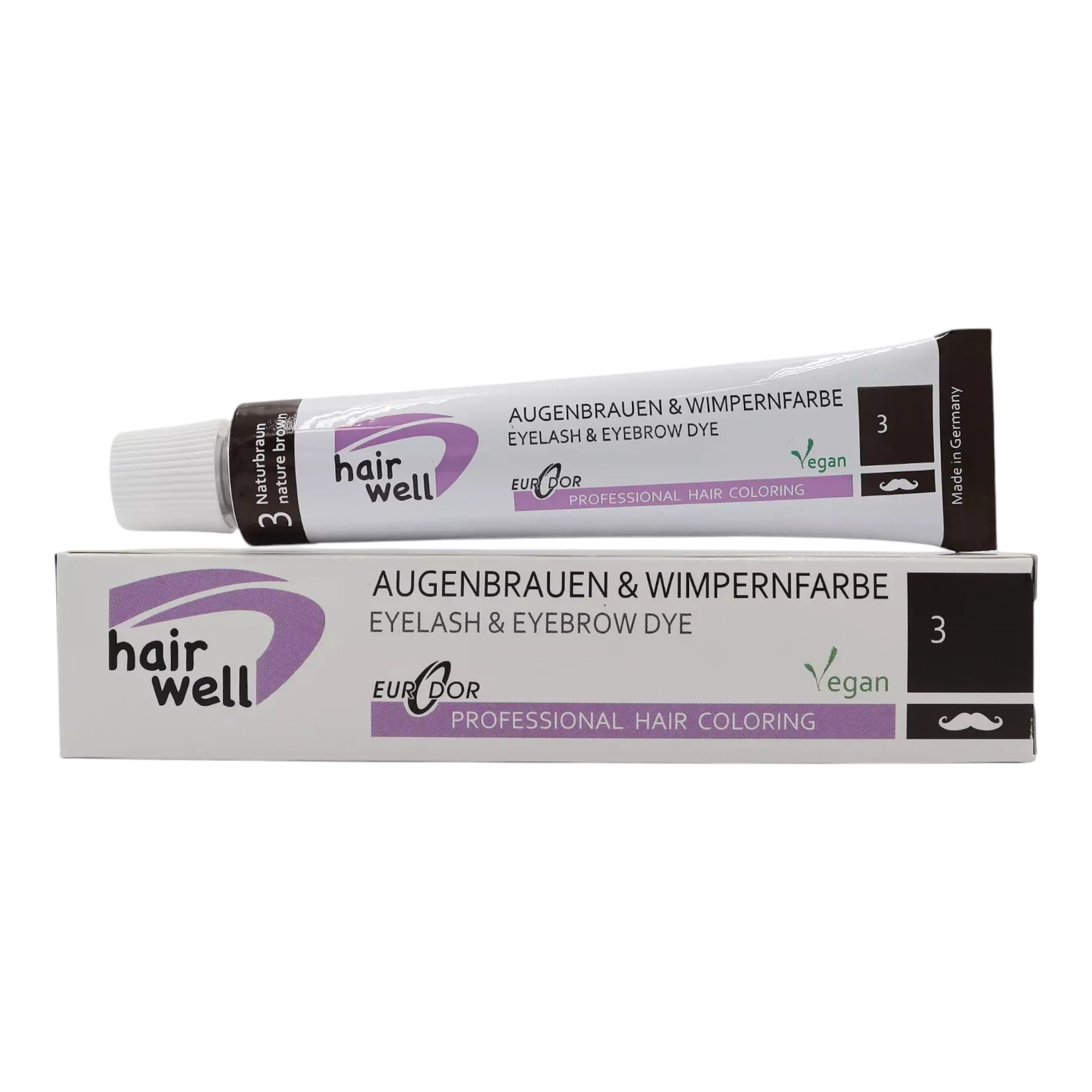 Hairwell - Eyelash & Eyebrow Tint 20ml