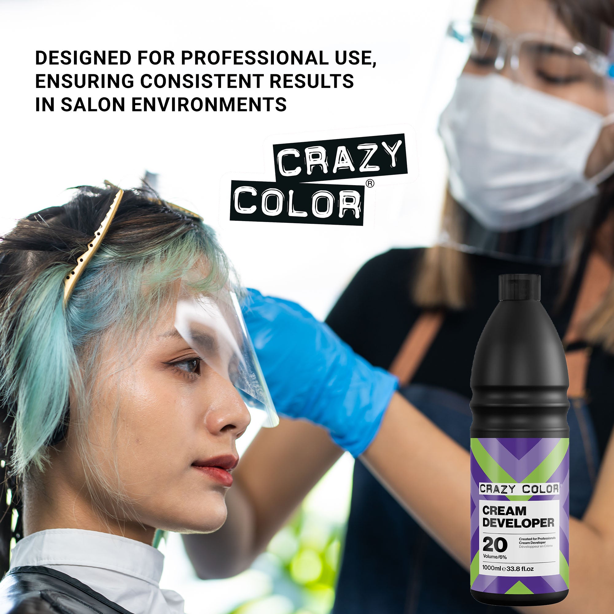 Crazy Color - Cream Developer 9% 30vol 1000ml