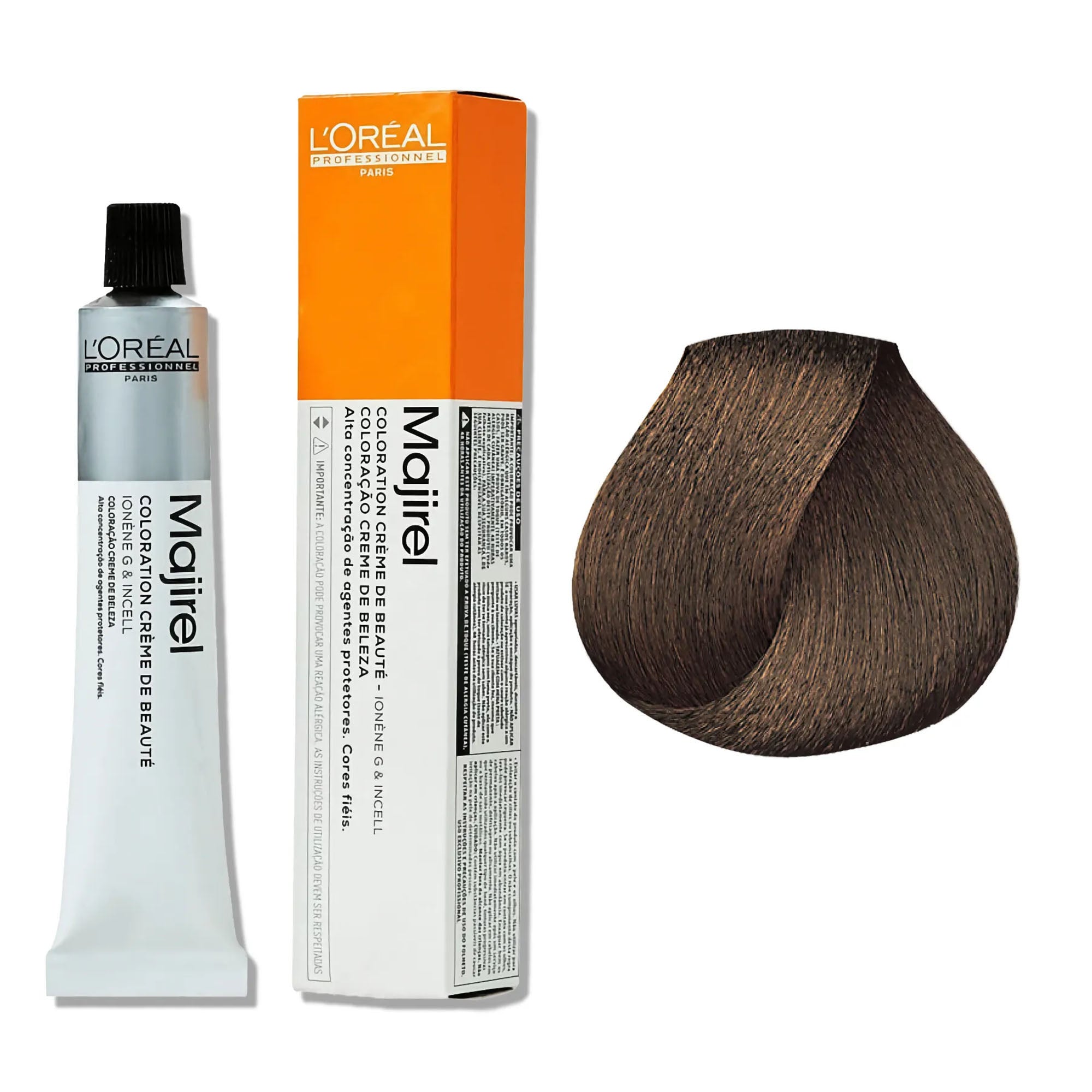 Loreal Professionnel - Majirel Permanent Hair Colour 6.3 Dark Golden Blonde 50ml