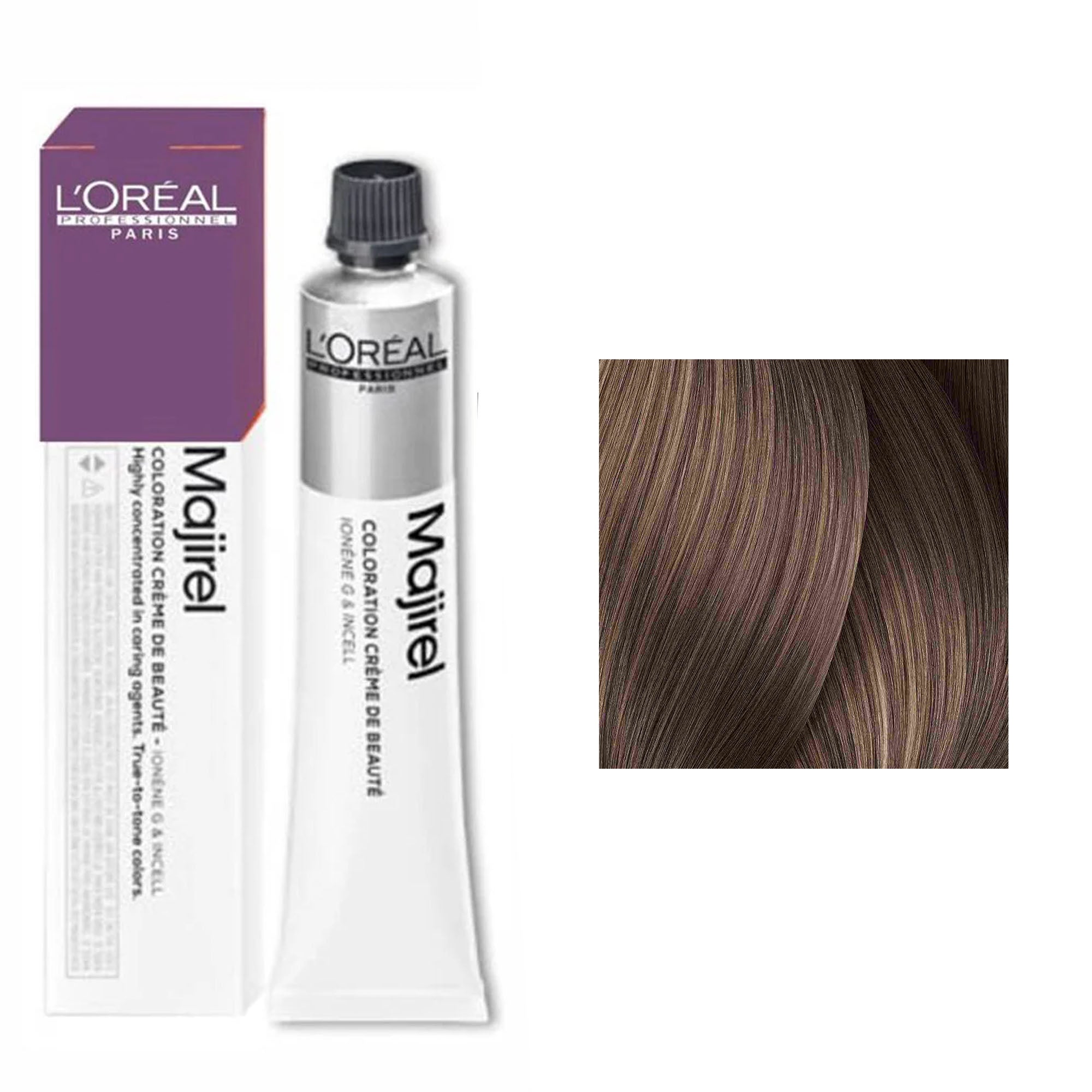 Loreal Professionnel - Majirel Permanent Hair Colour 8.21 Light Iridescent Ash Blonde 50ml