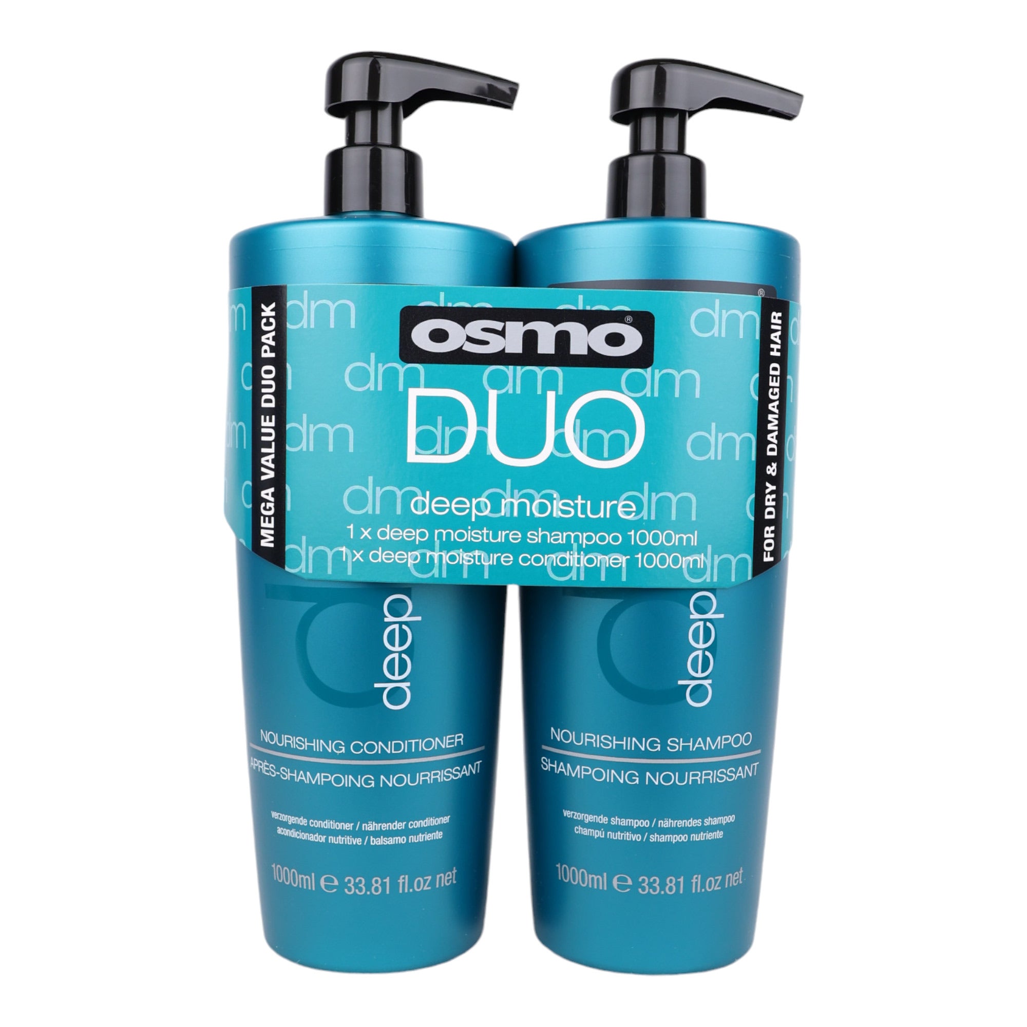 Osmo - Deep Moisture Shampoo & Conditioner Duo Pack 1000ml