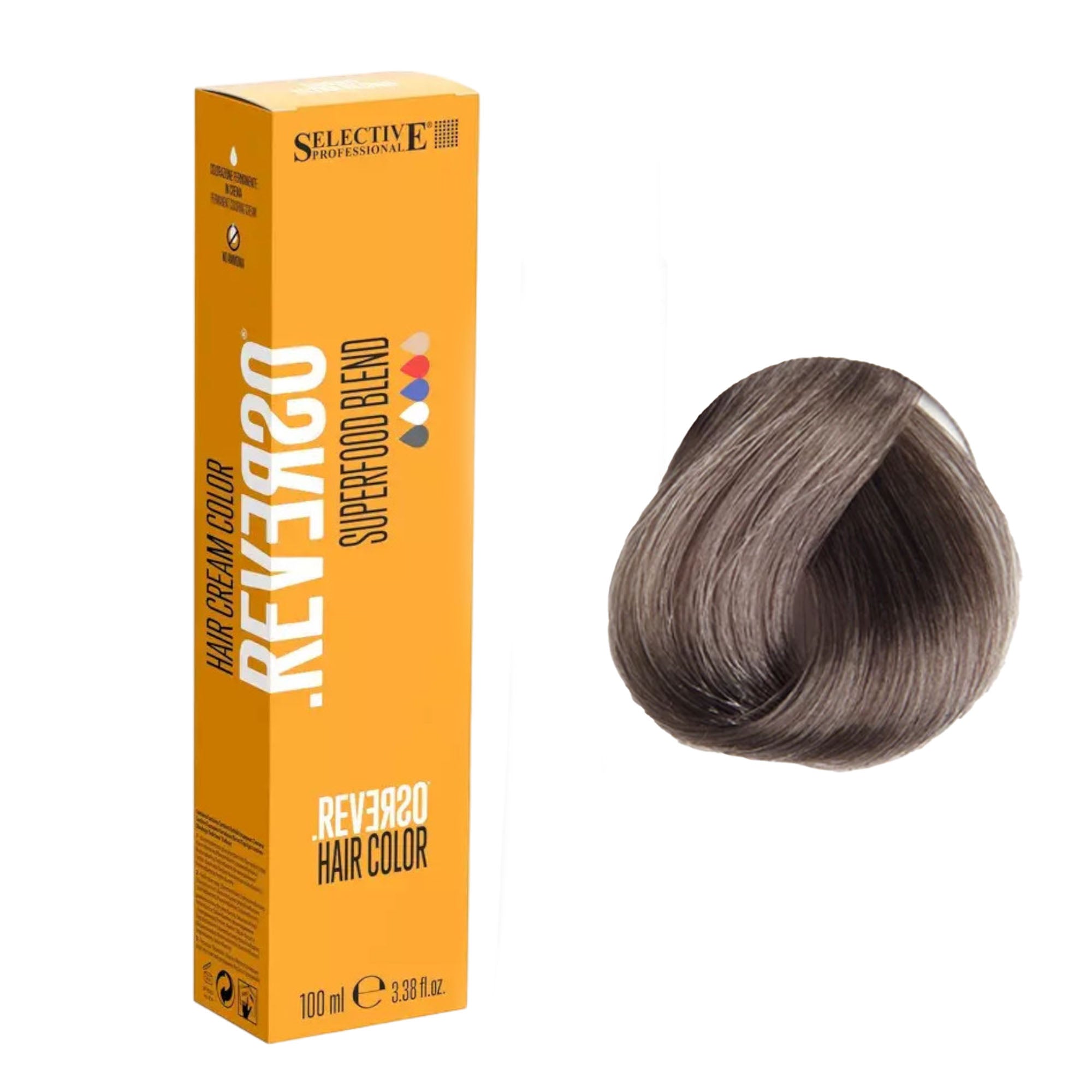 Selective Professional - Reverso Hair Cream Colour Ash Series 100ml