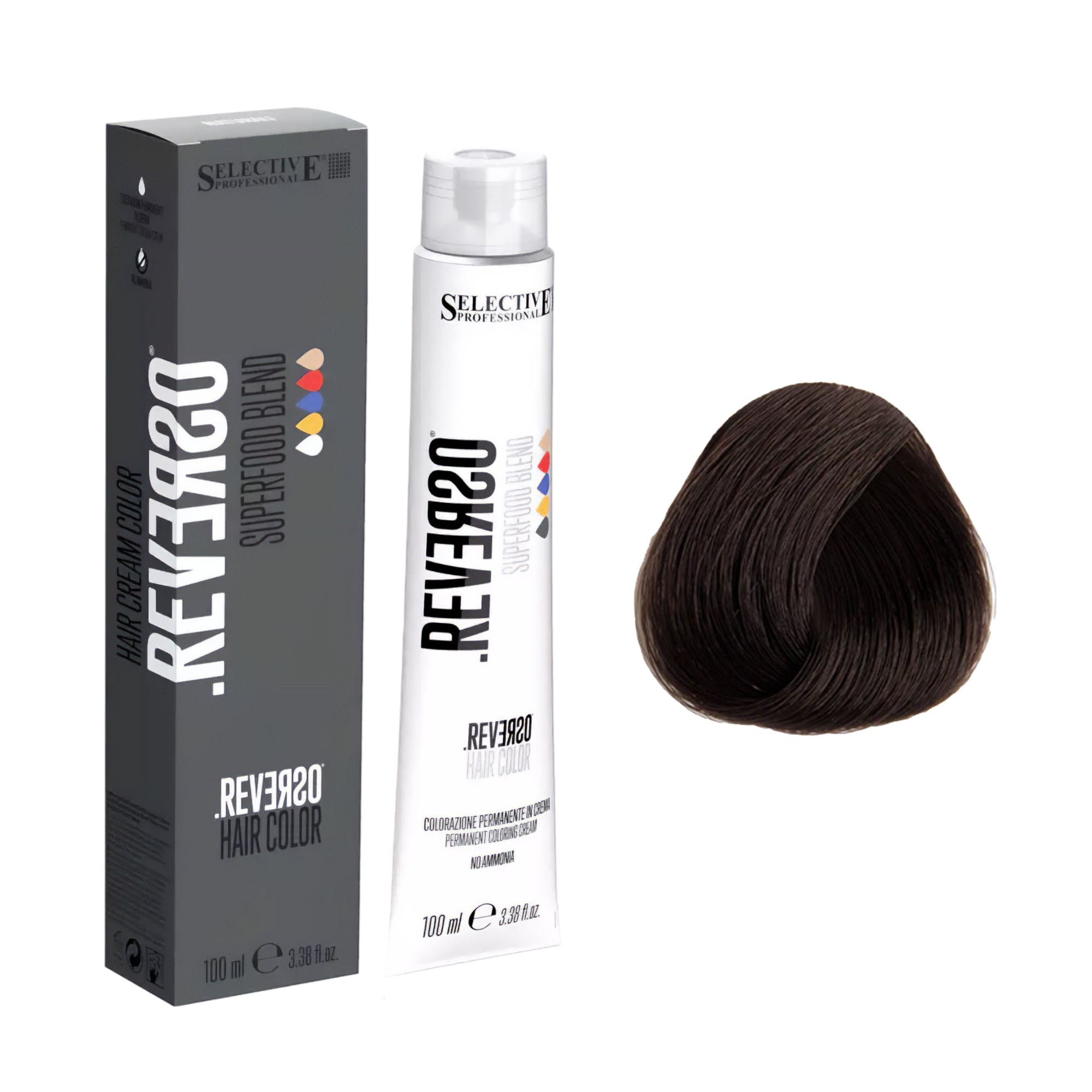 Selective Professional - Reverso Hair Cream Colour Natural Series 100ml