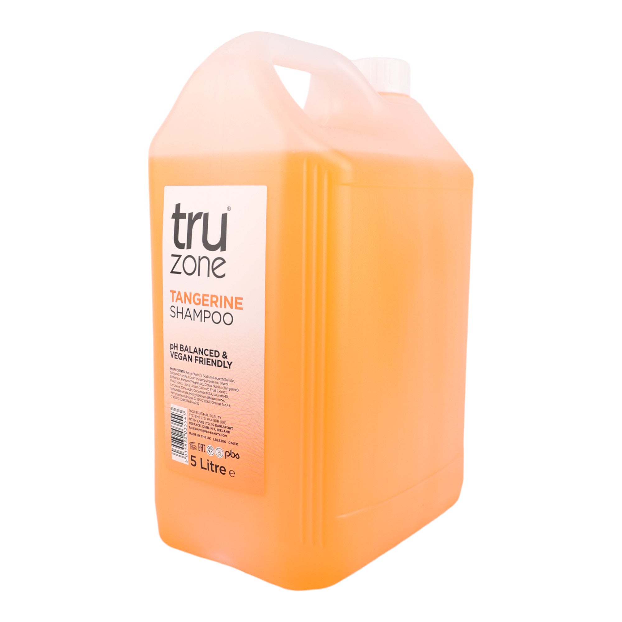 Truzone - Tangerine Shampoo 5000ml