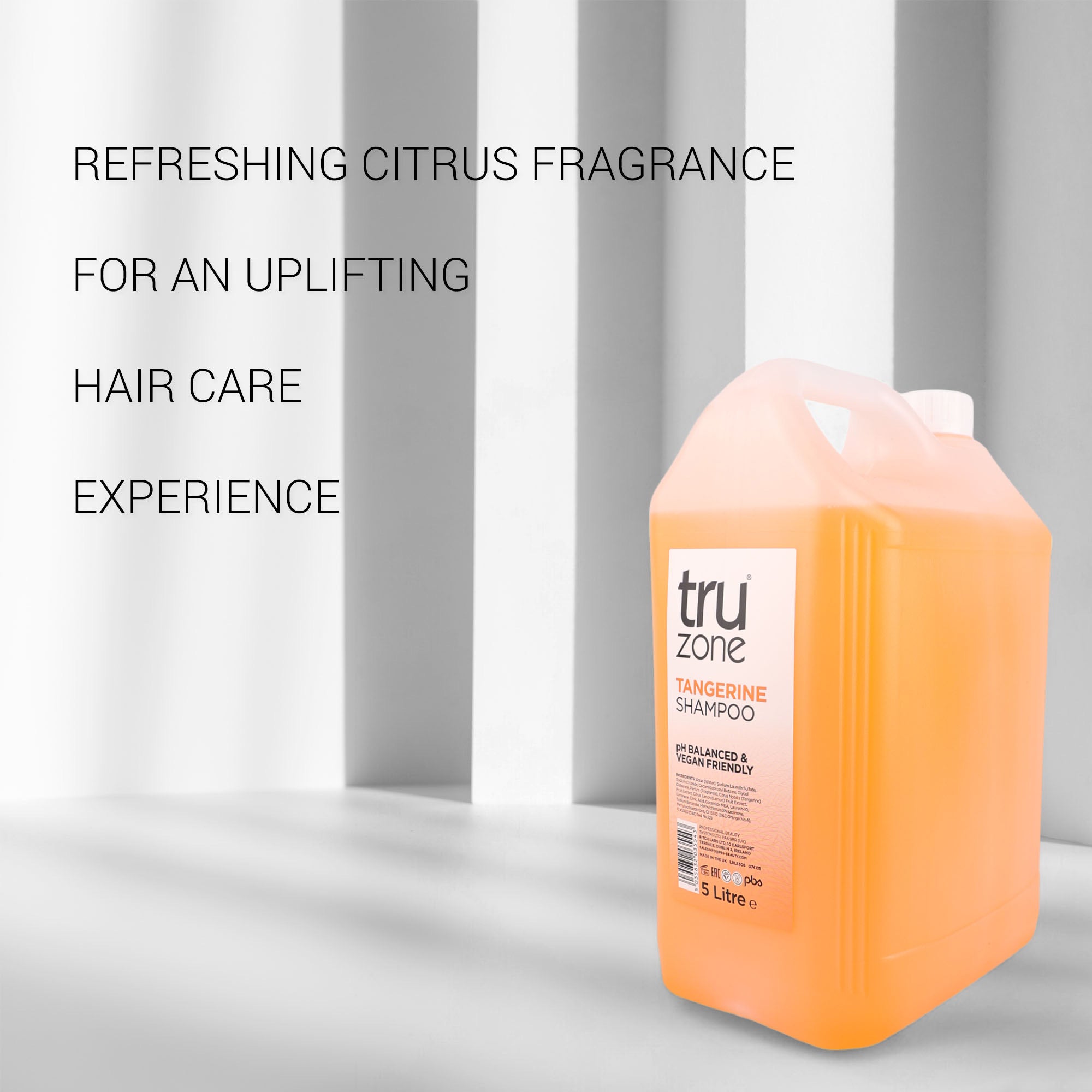 Truzone - Tangerine Shampoo 5000ml