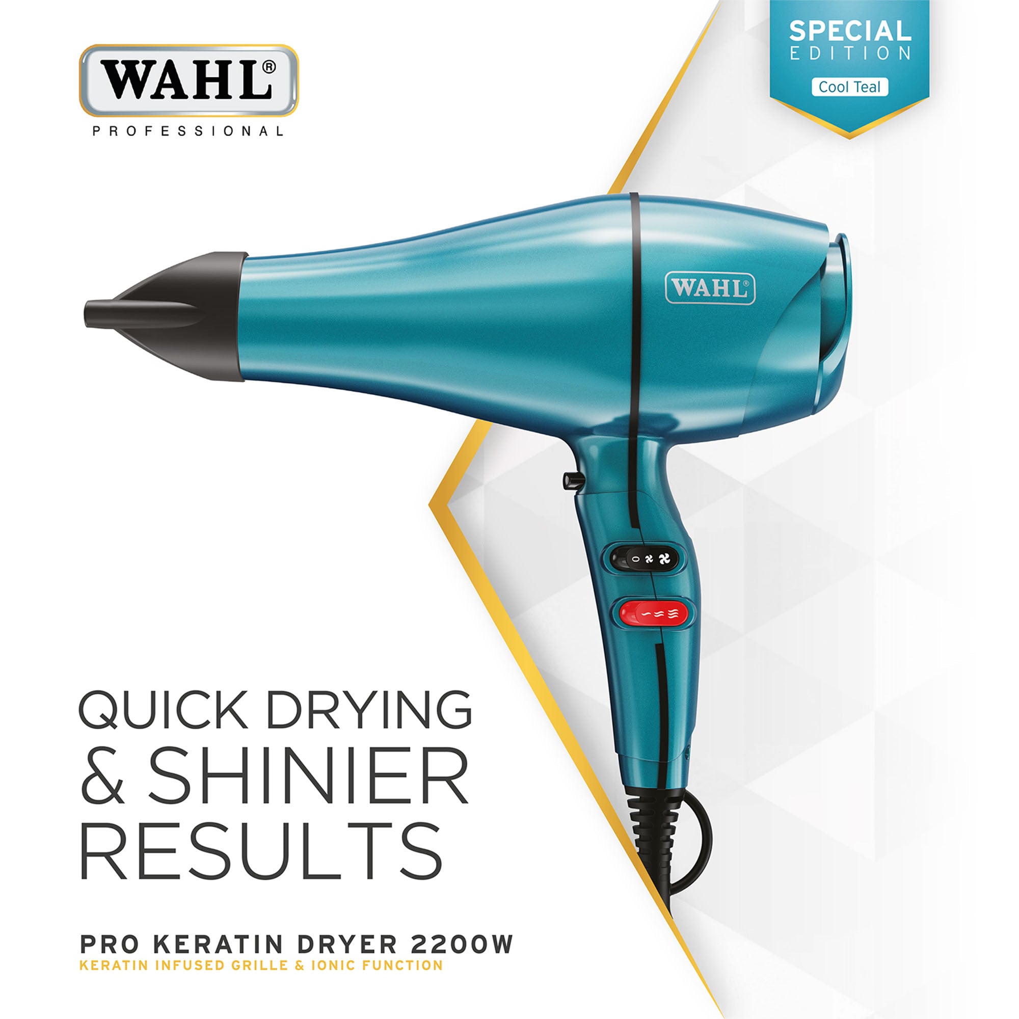 Wahl - Pro Keratin Dryer Special Edition Cool Teal 2200W