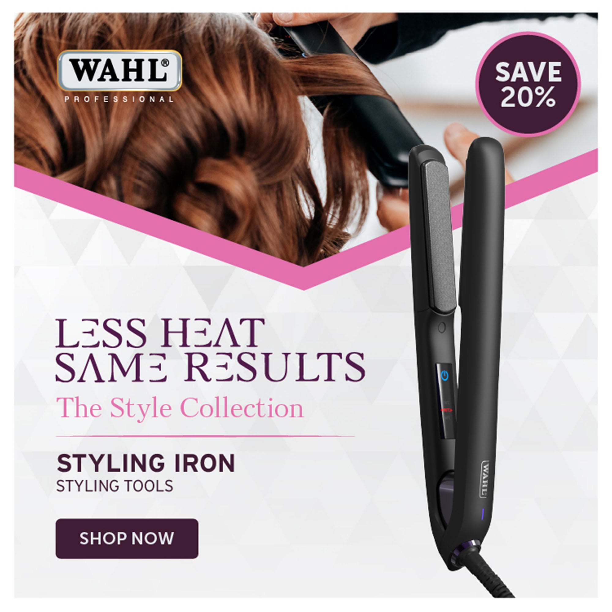 Wahl - The Style Collection Styling Iron Hair Straightener