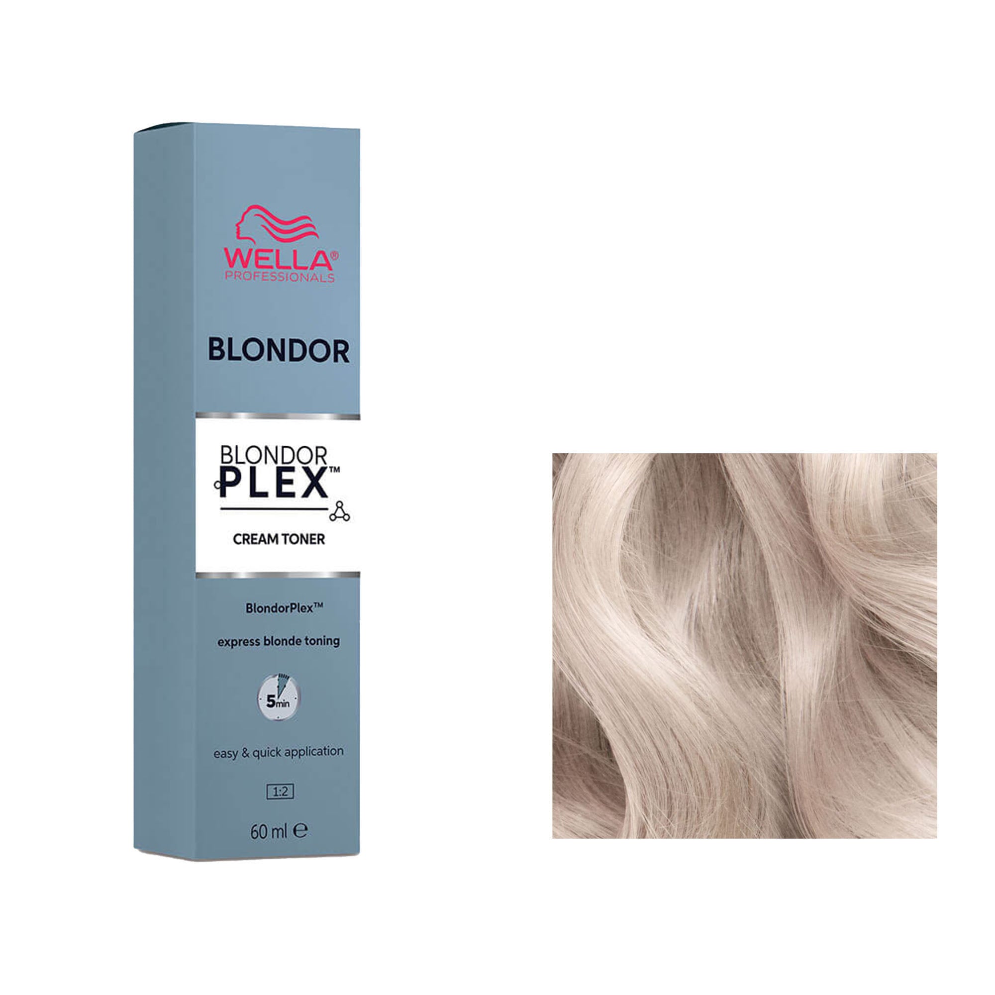 Wella Professionals - BlondorPlex Cream Toner Pale Silver /81 60ml