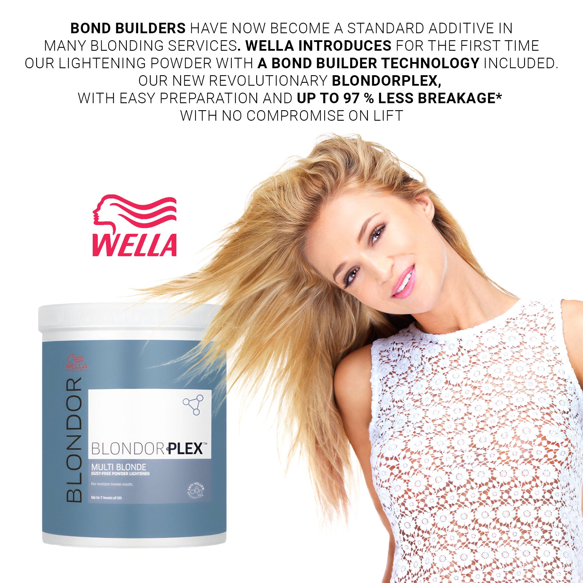 Wella Professionals - Blondor Plex Multi Blonde Powder Lightener 800g