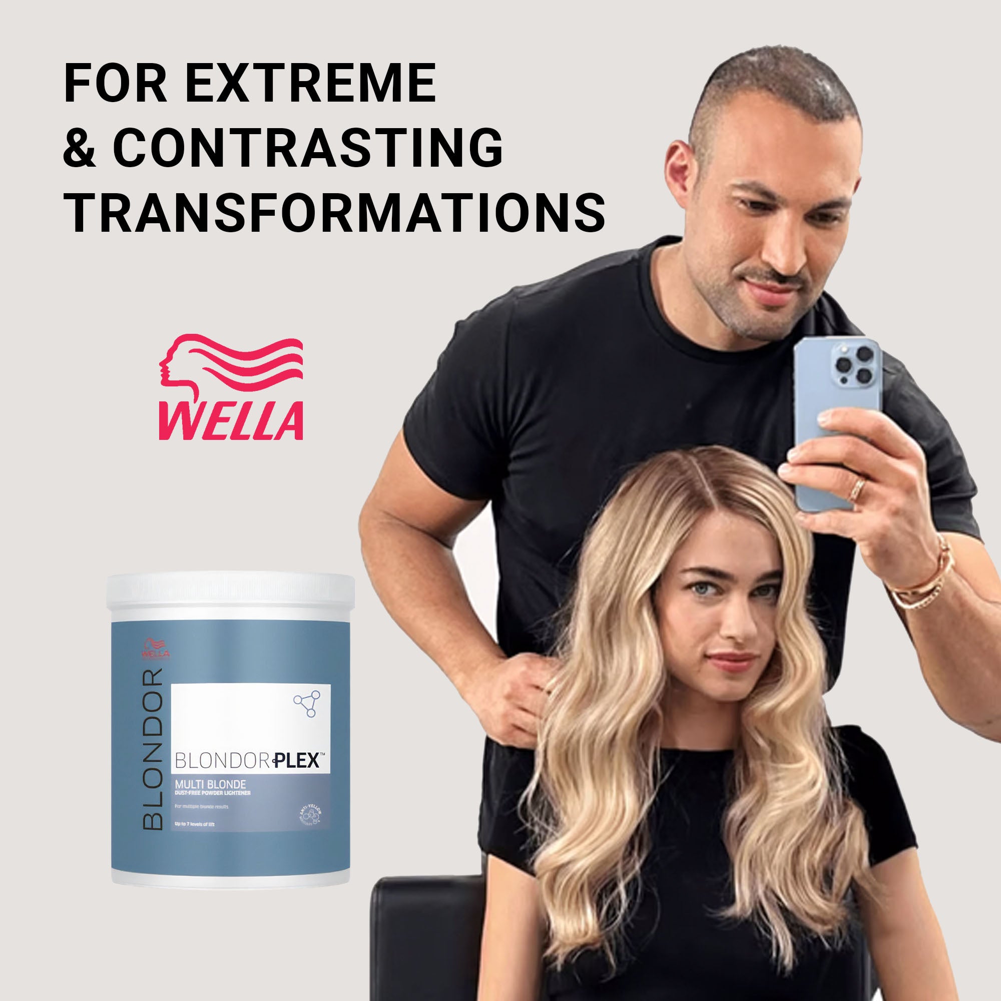 Wella Professionals - Blondor Plex Multi Blonde Powder Lightener 800g