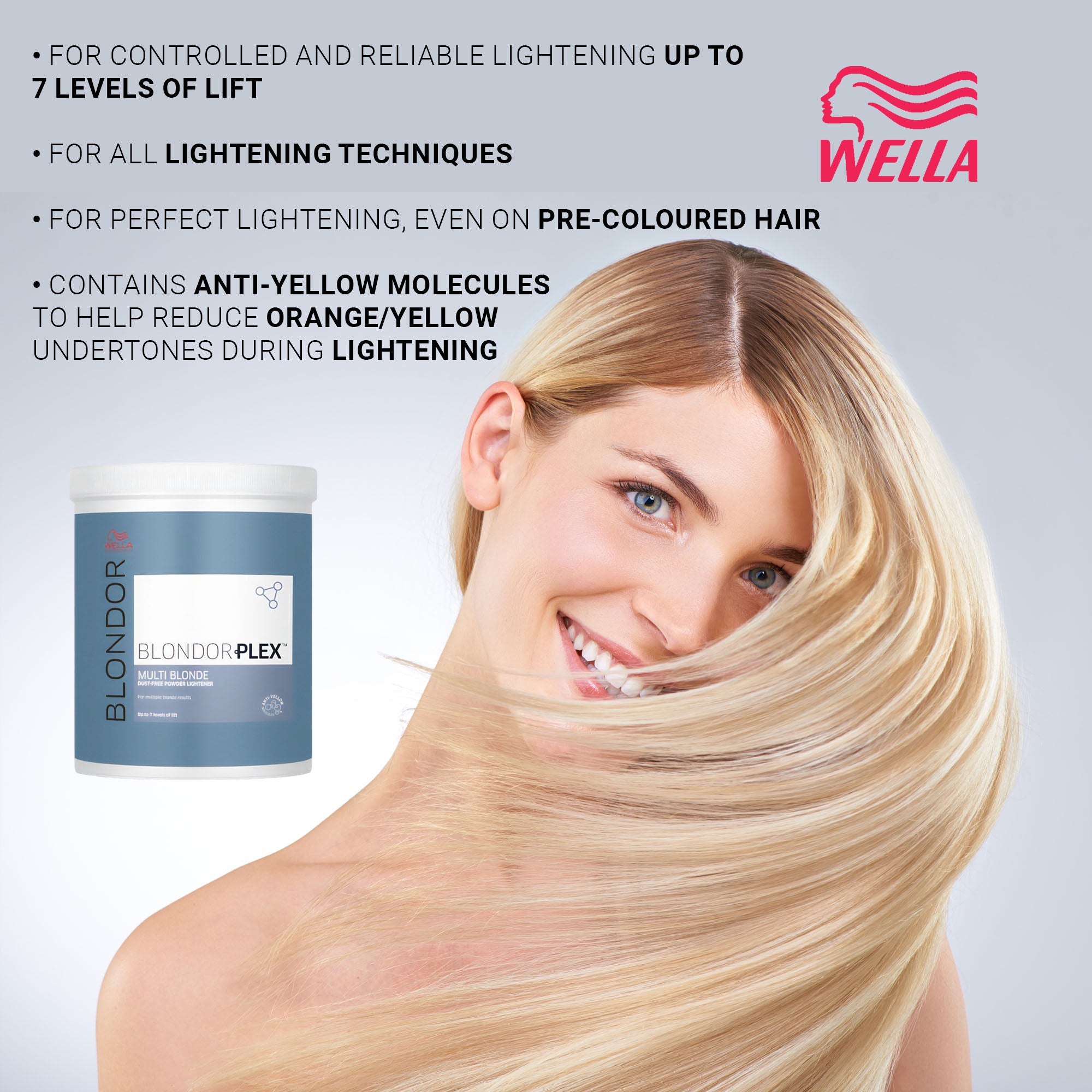 Wella Professionals - Blondor Plex Multi Blonde Powder Lightener 800g