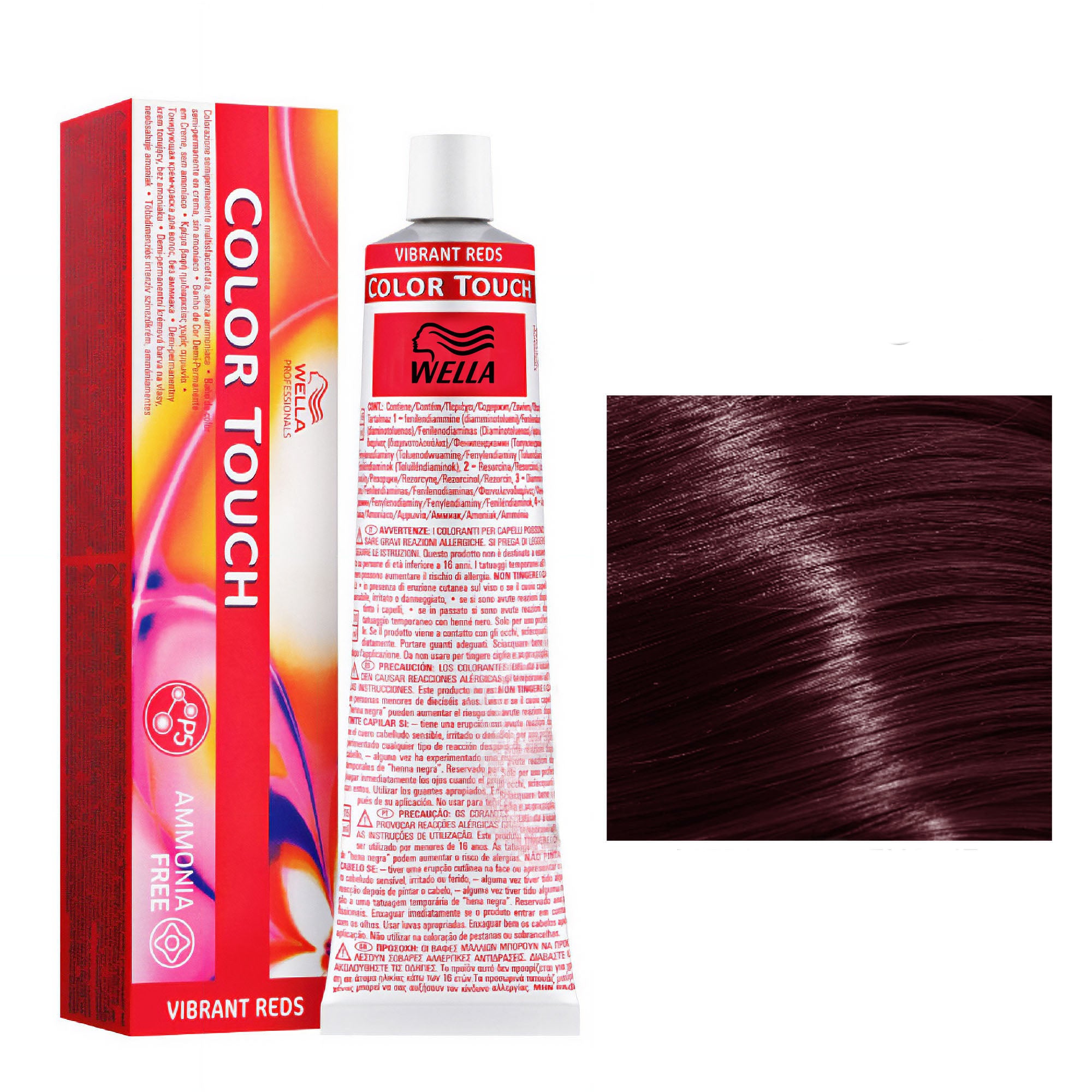 Wella Professionals - Color Touch 44/65 Medium Intensive Violet Mahogany Brown 60ml