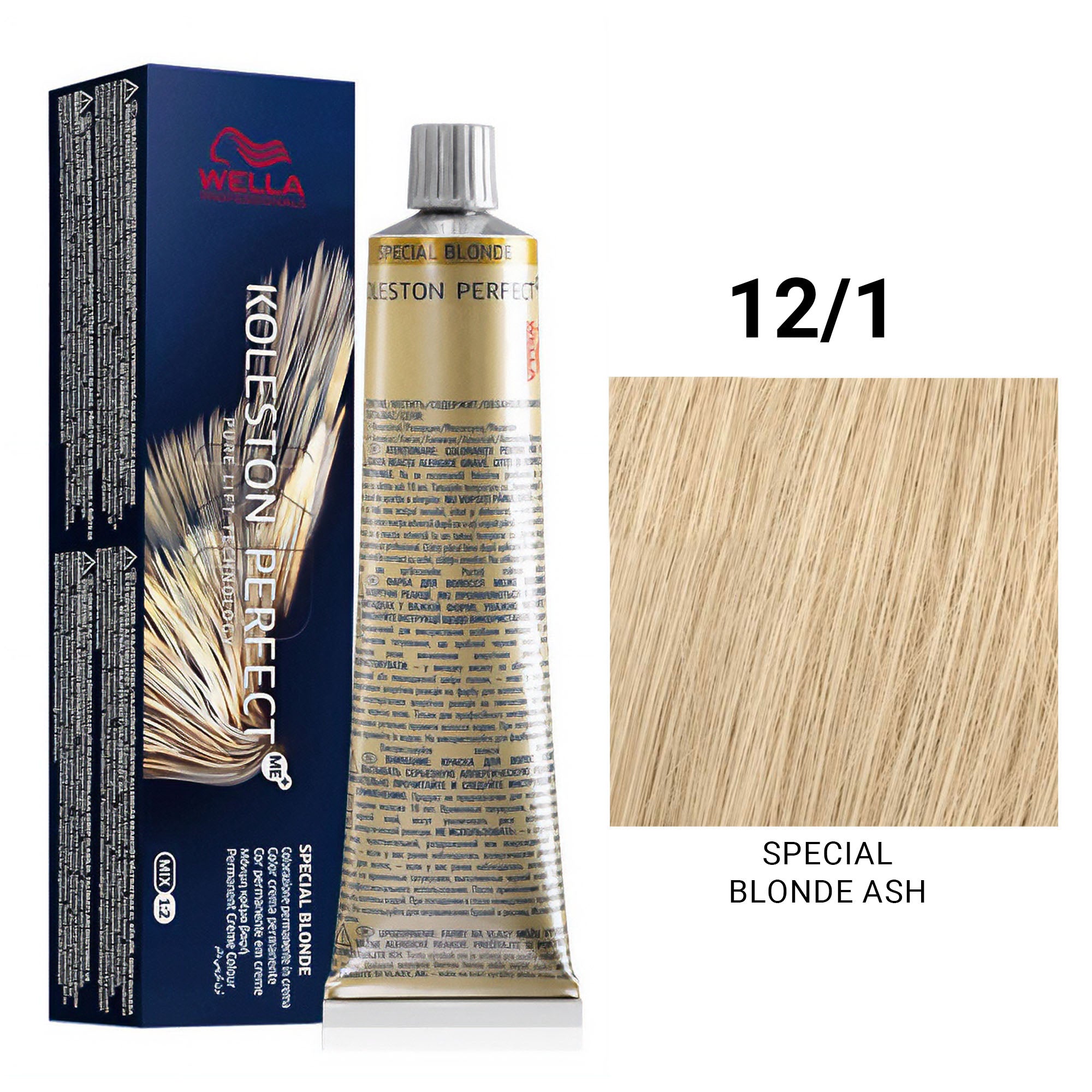 Wella Professionals - Koleston Perfect Me+ 12/1 Special Blonde Ash 60ml