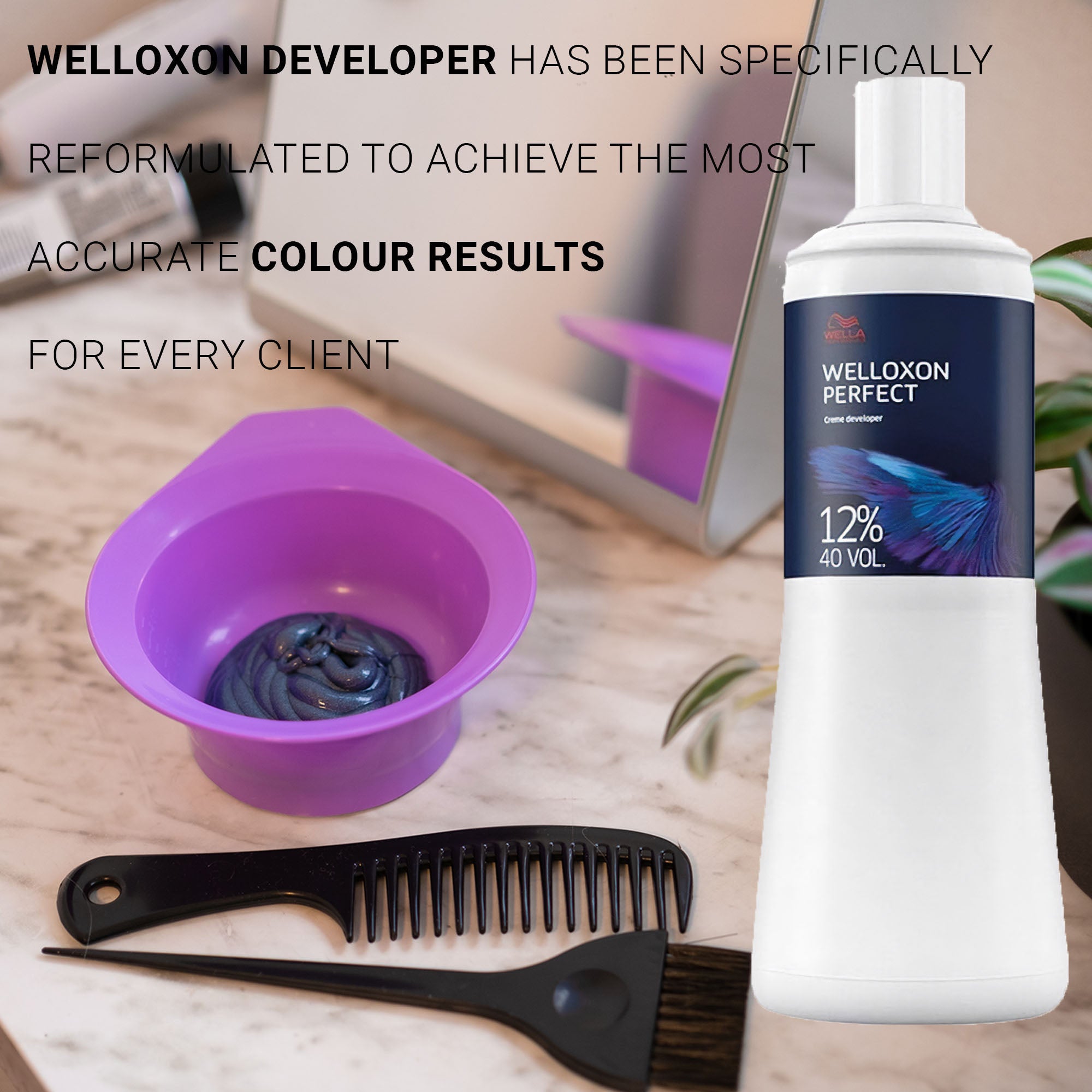 Wella Professionals - Welloxon Perfect Creme Developer 12% 40 Vol. 1000ml