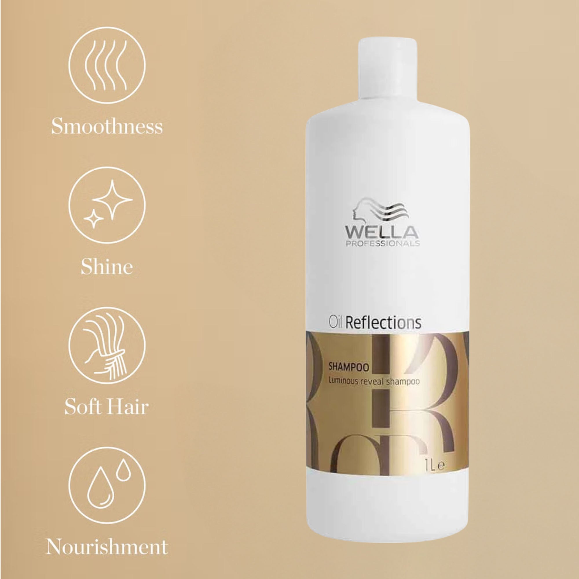 Wella Professionals - Oil Reflections Shampoo 1000ml