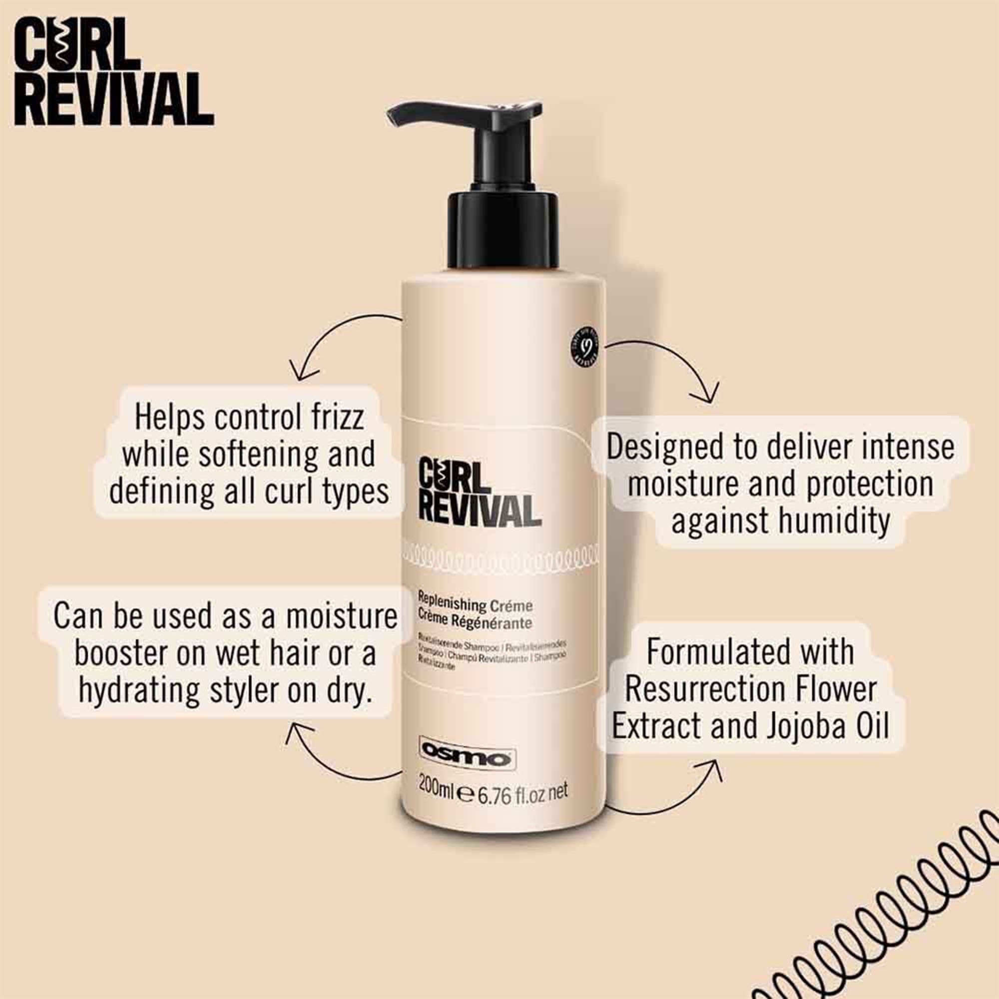 Osmo - Curl Revival Replenishing Cream 200ml