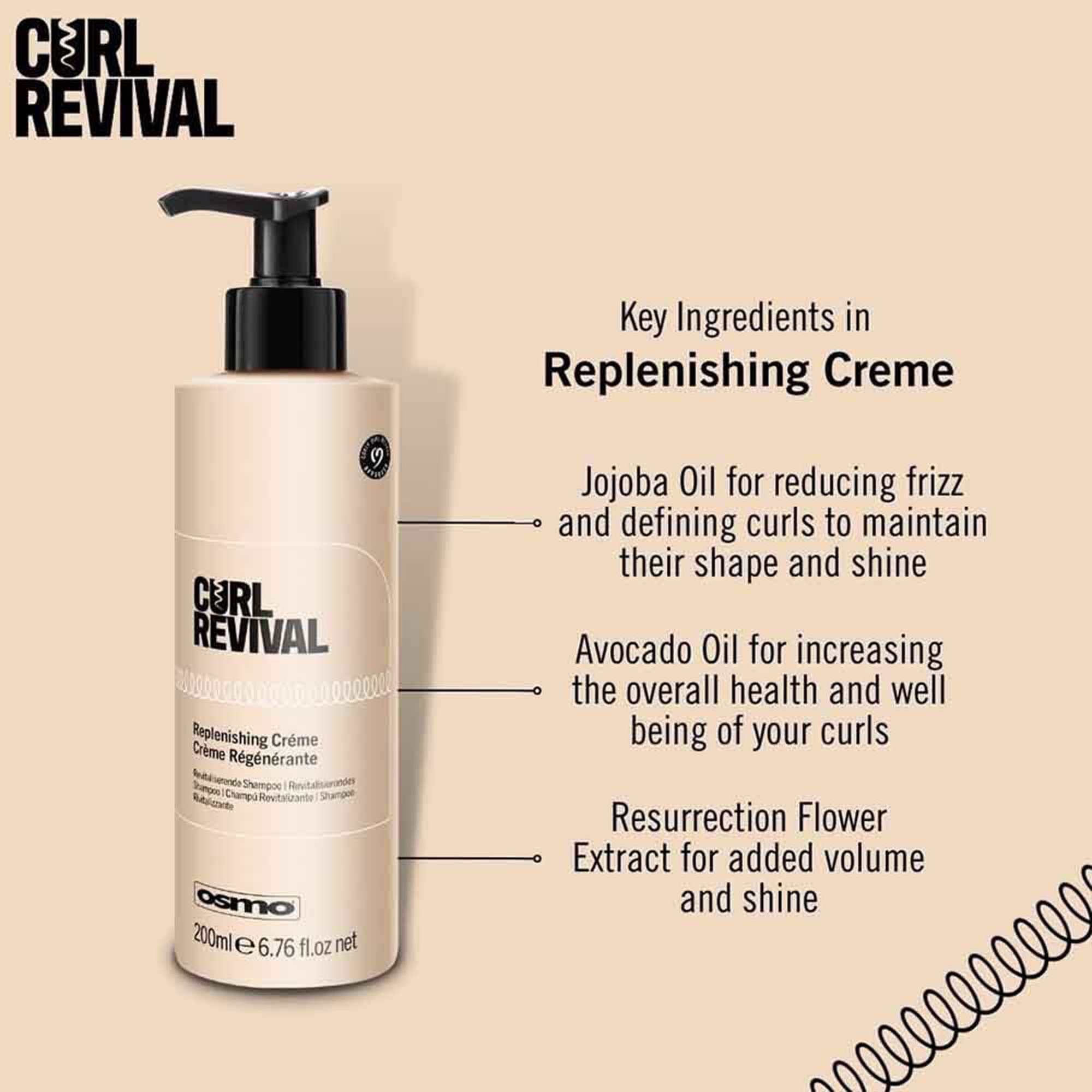 Osmo - Curl Revival Replenishing Cream 200ml