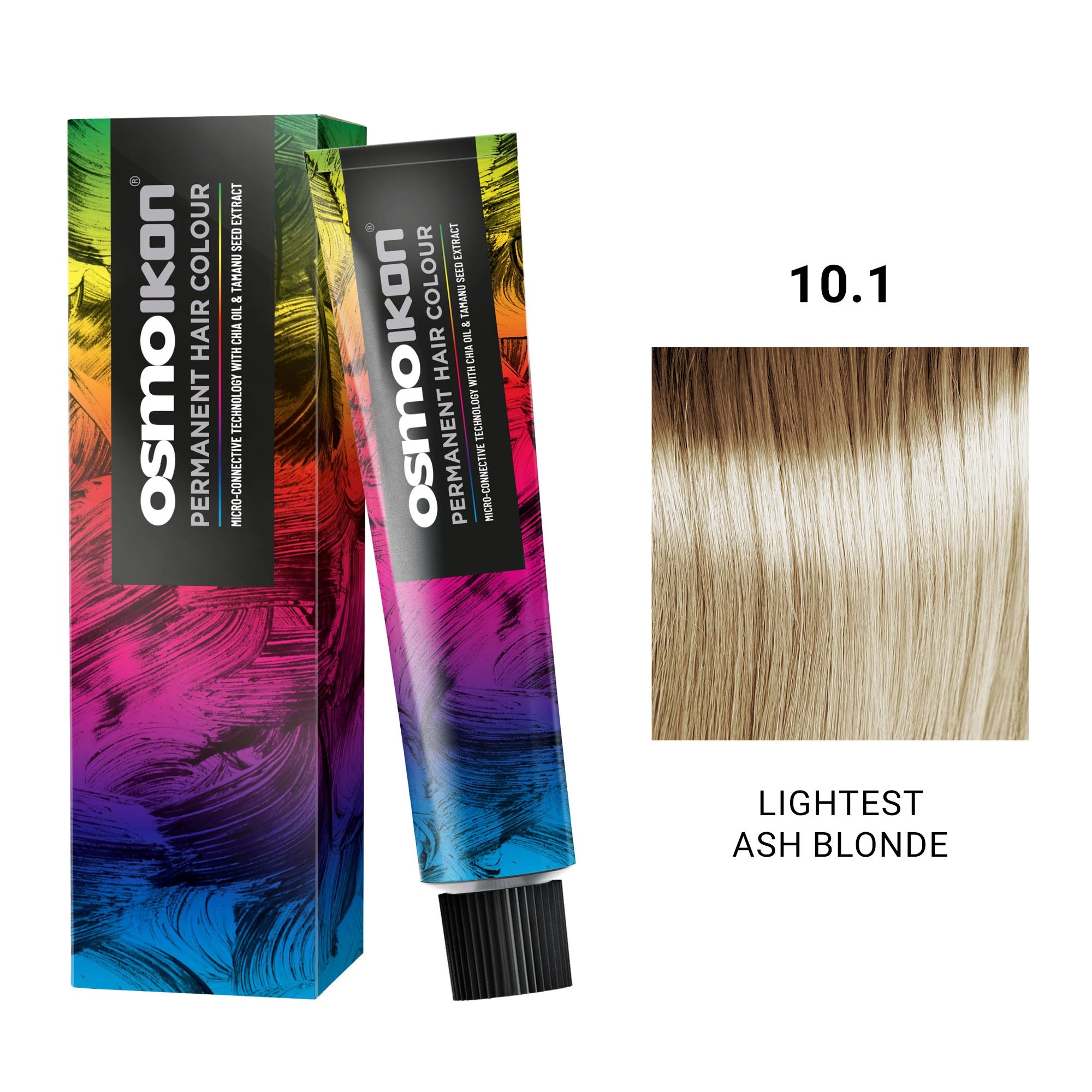 Osmo - Ikon Permanent Hair Colour 10.1 Lightest Ash Blonde 100ml