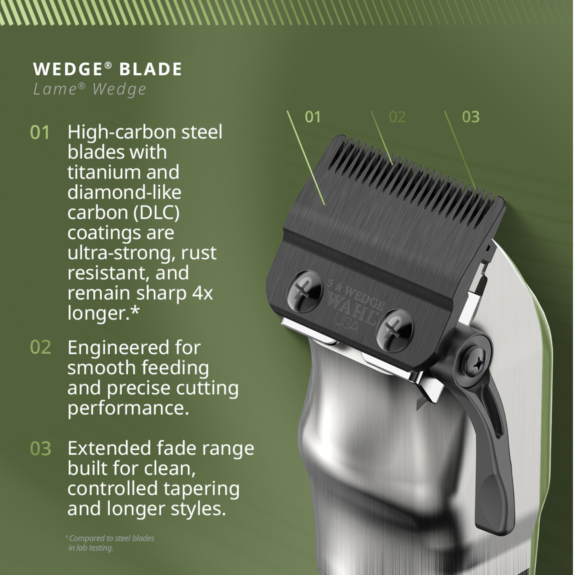 Wahl - Legend+ Olive Limited Edition Cordless Clipper
