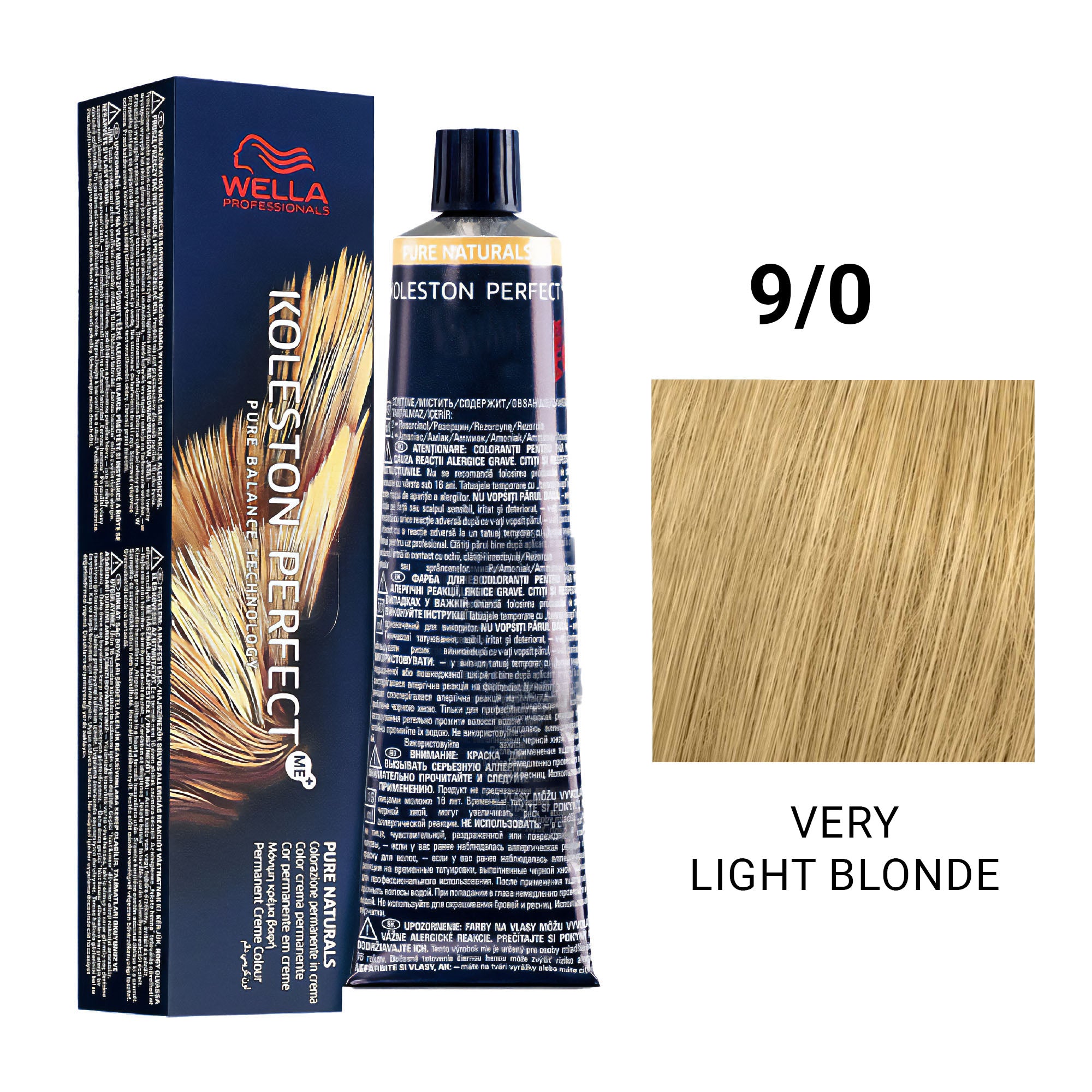 Wella Professionals - Koleston Perfect Me+ 9/0 Very Light Blonde 60ml