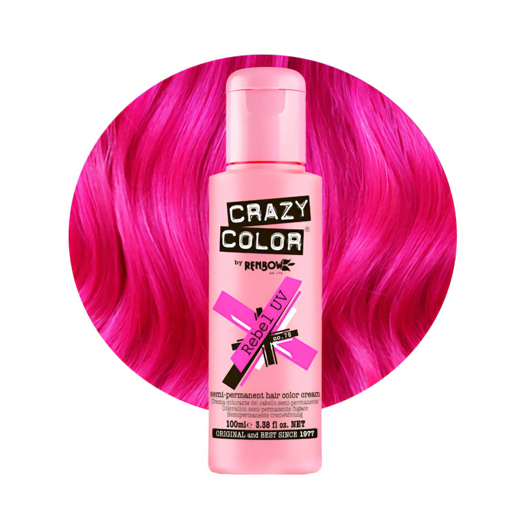 Crazy Color - Semi Permanent Hair Colour Cream 100ml