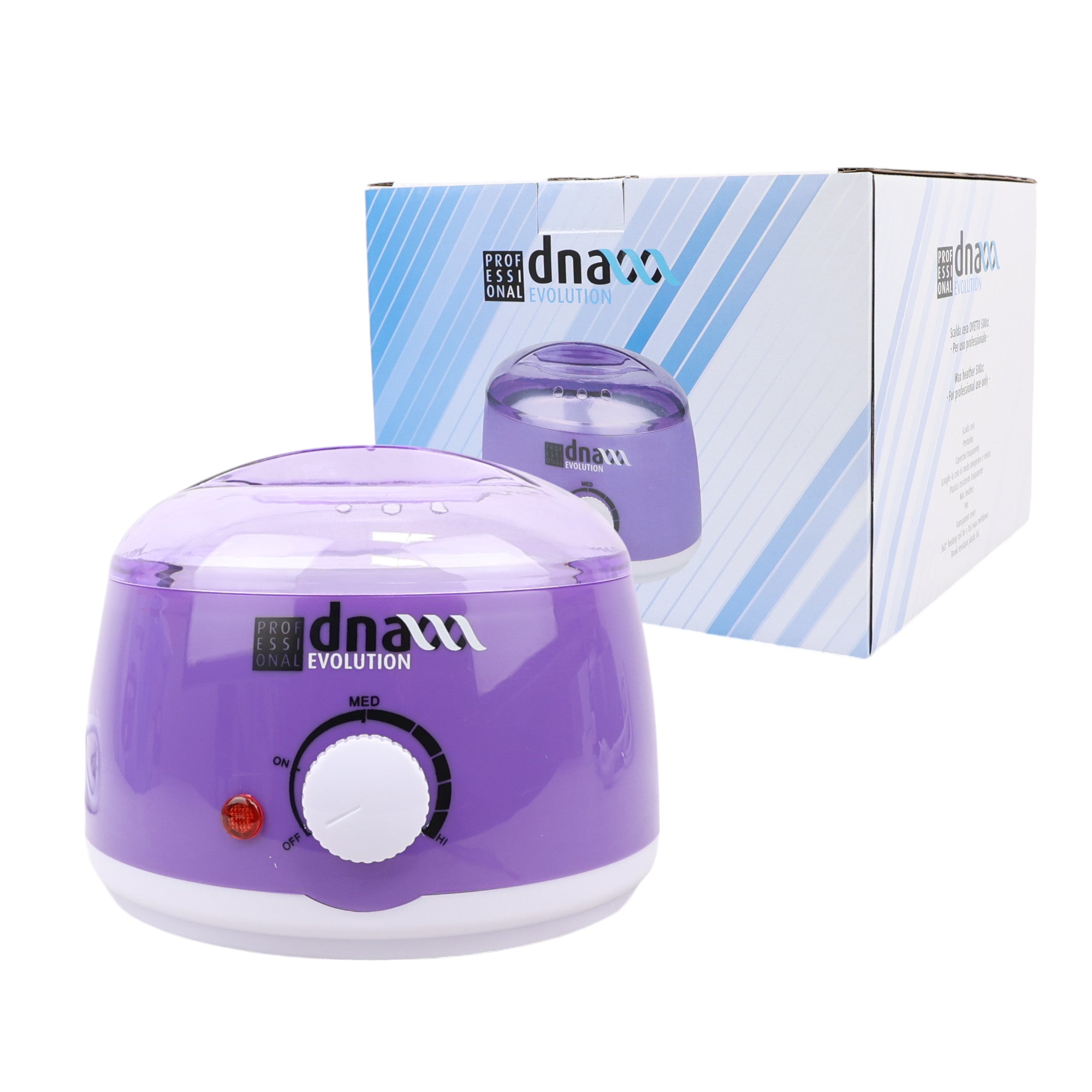 Kiepe -  DNA Evolution Wax Heater Warmer Single Pot 100W 500ml Purple