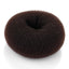 Hair Tools - Bun Ring Brown 12cm