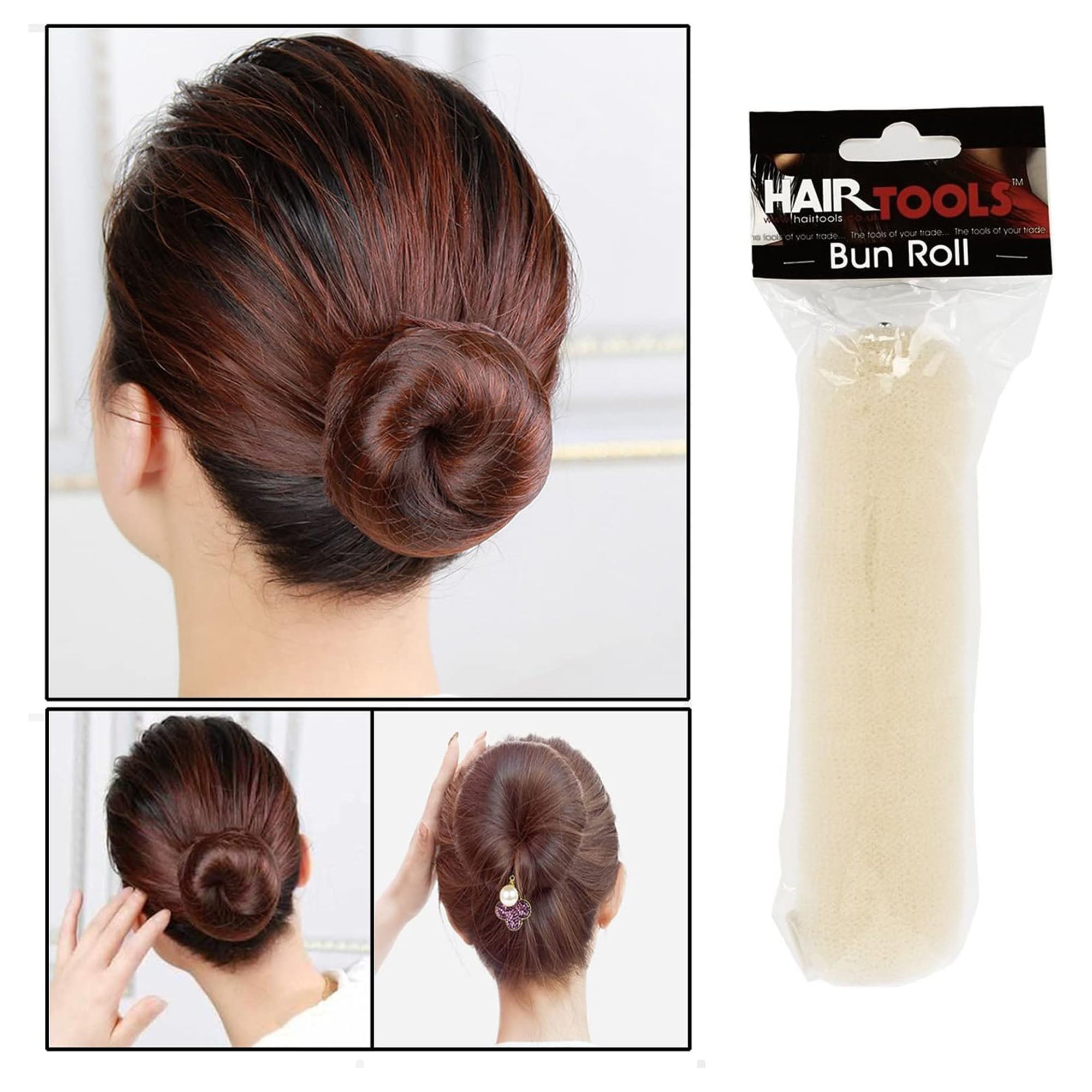 Hair Tools - Bun Roll Blonde 18cm