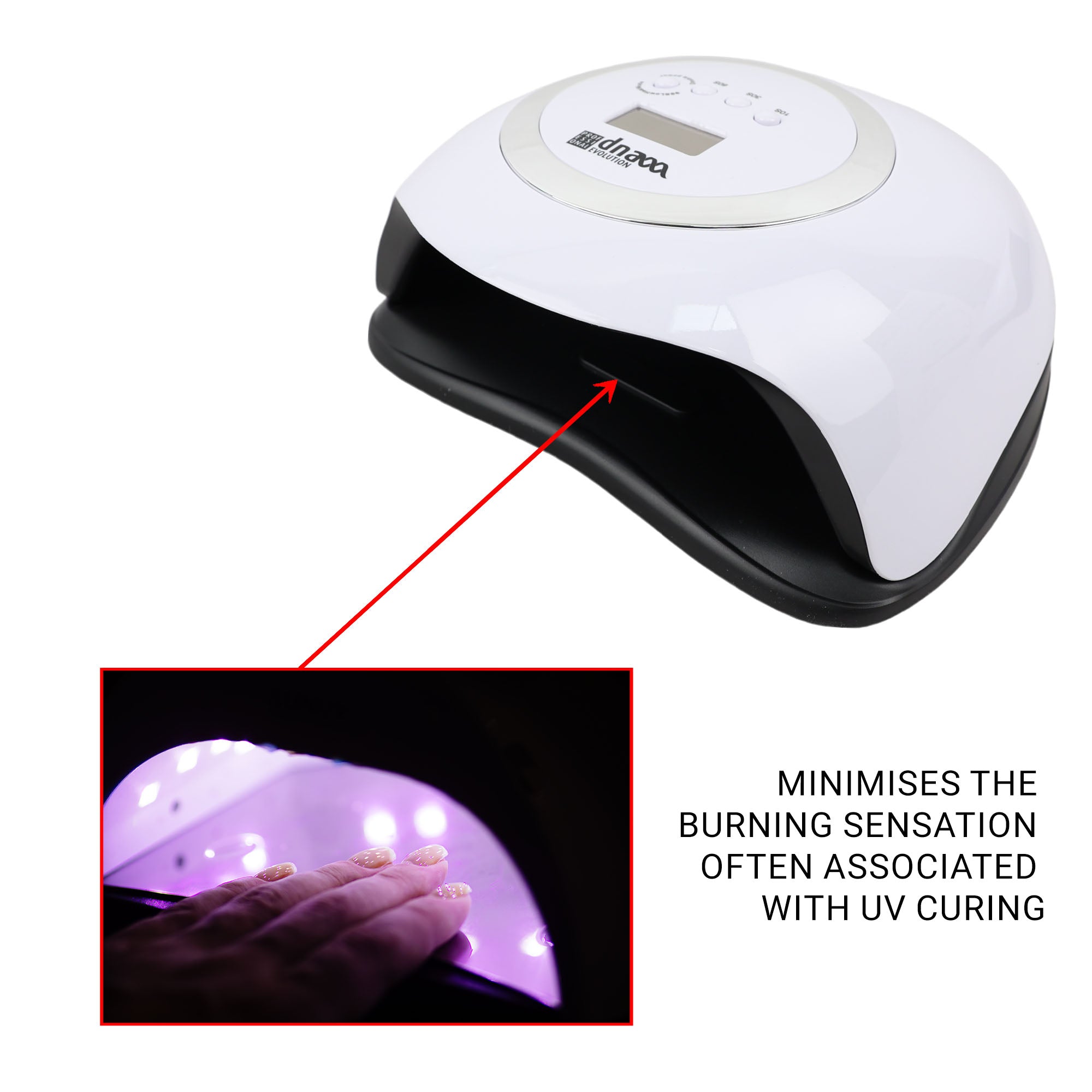 Kiepe - DNA Evolution Led Nail Lamp Silver