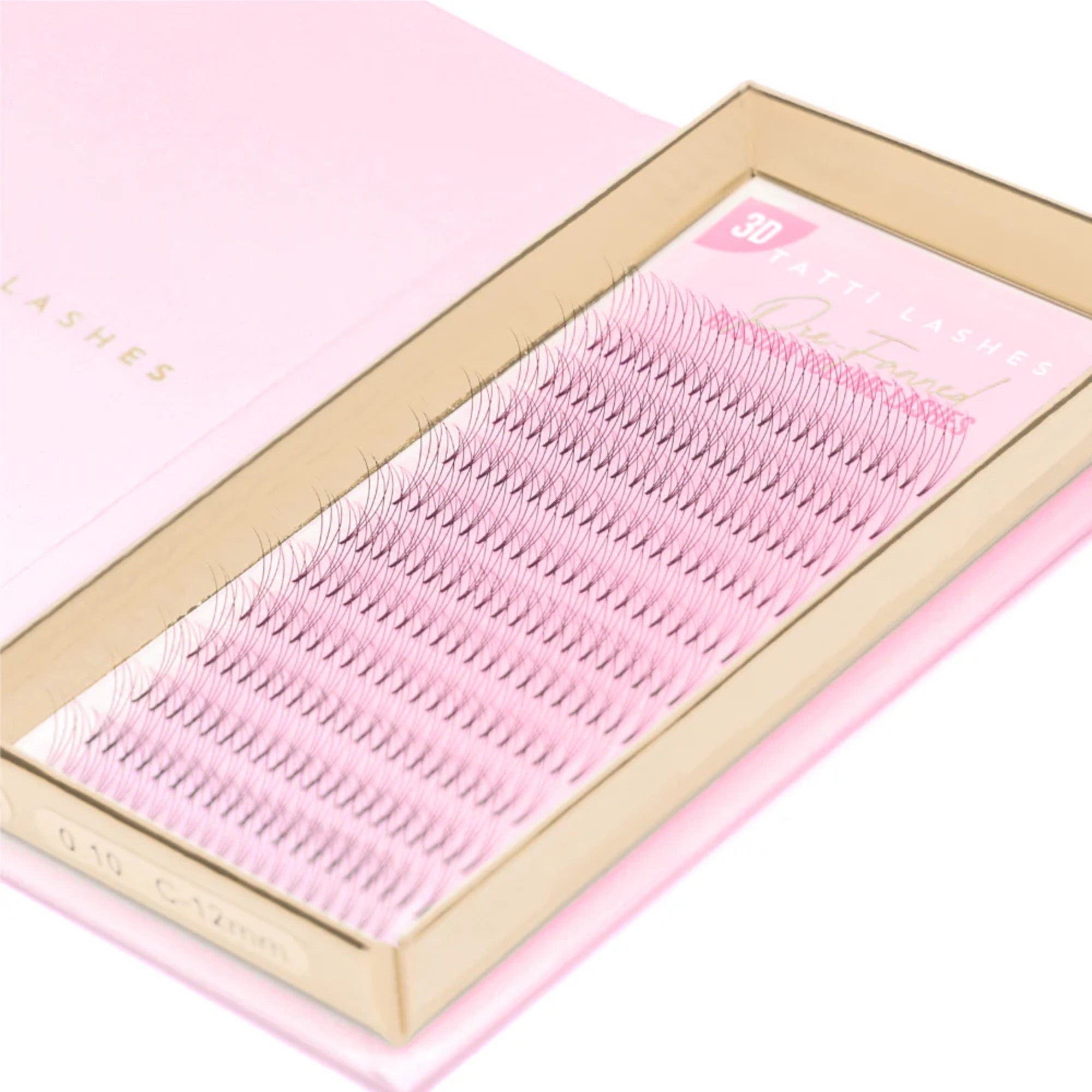 Tatti Lashes - 3D Pre-Fanned Russian Volume  Lashes 0.10 D Curl (10-16mm)