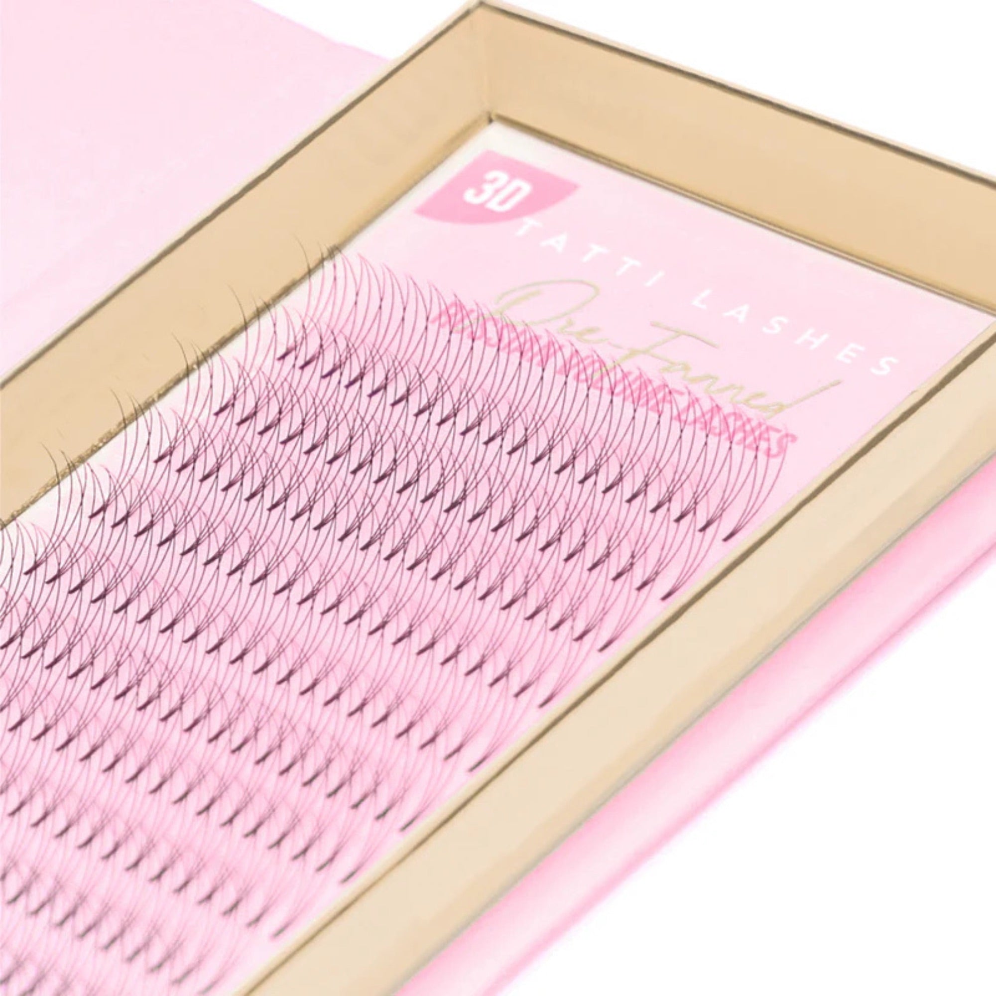 Tatti Lashes - 3D Pre-Fanned Russian Volume  Lashes 0.10 D Curl (10-16mm)