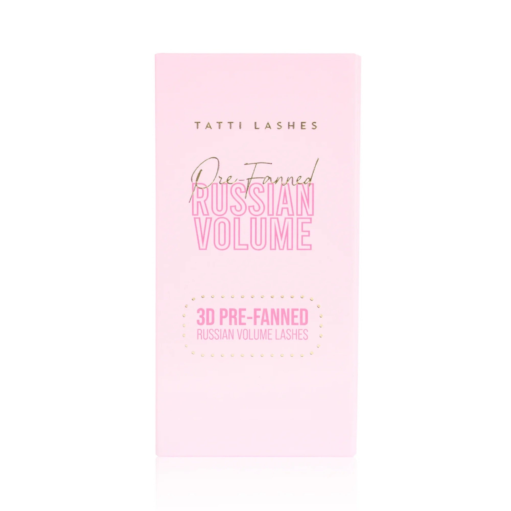 Tatti Lashes - 3D Pre-Fanned Russian Volume  Lashes 0.10 D Curl (10-16mm)
