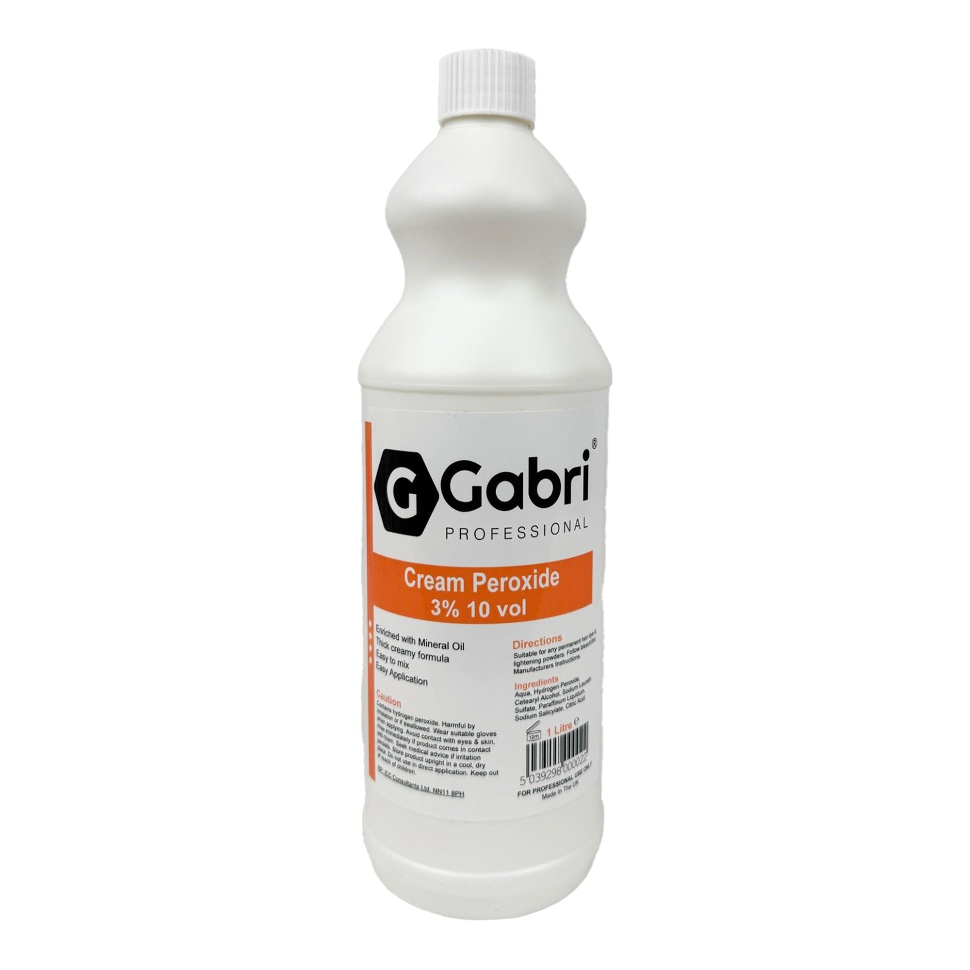 Gabri Professional - Cream Peroxide 3% 10 Vol 1000ml