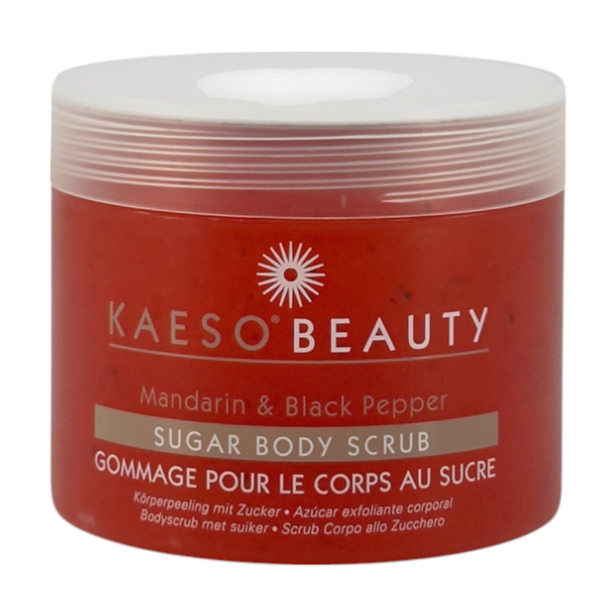 Kaeso - Mandarin & Black Pepper Sugar Body Scrub 450ml