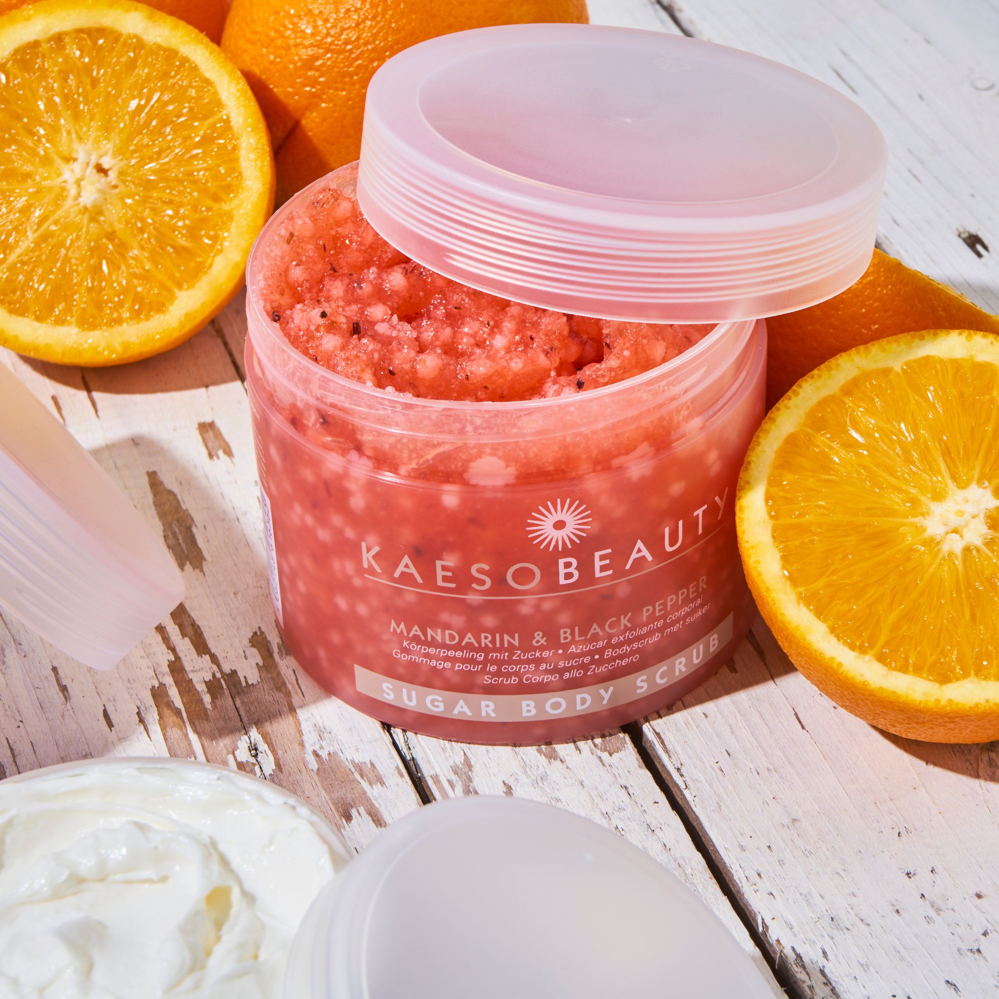 Kaeso - Mandarin & Black Pepper Sugar Body Scrub 450ml