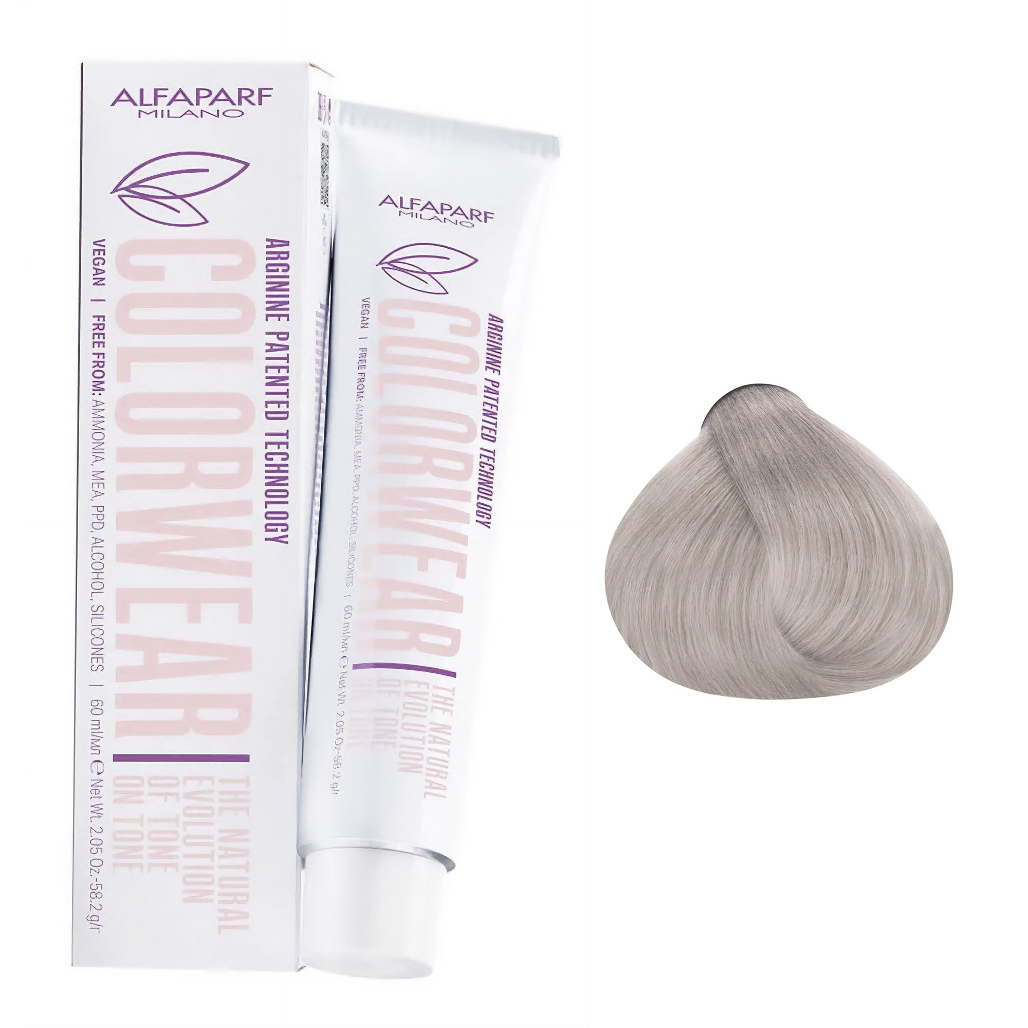 Alfaparf - Color Wear Semi Permanent Hair Colour Ash Series 60ml