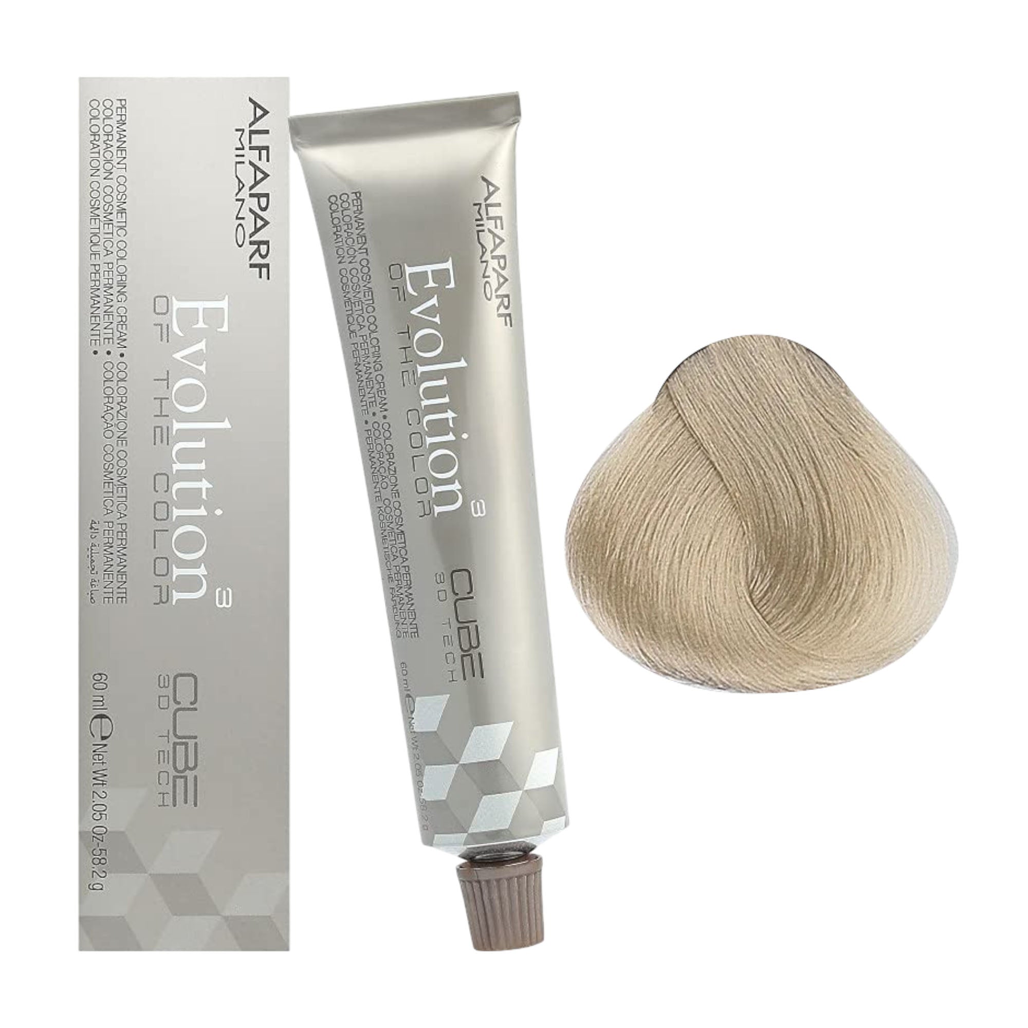 Alfaparf - Evolution of the Colour Permanent Hair Colour Platinum Series 60ml