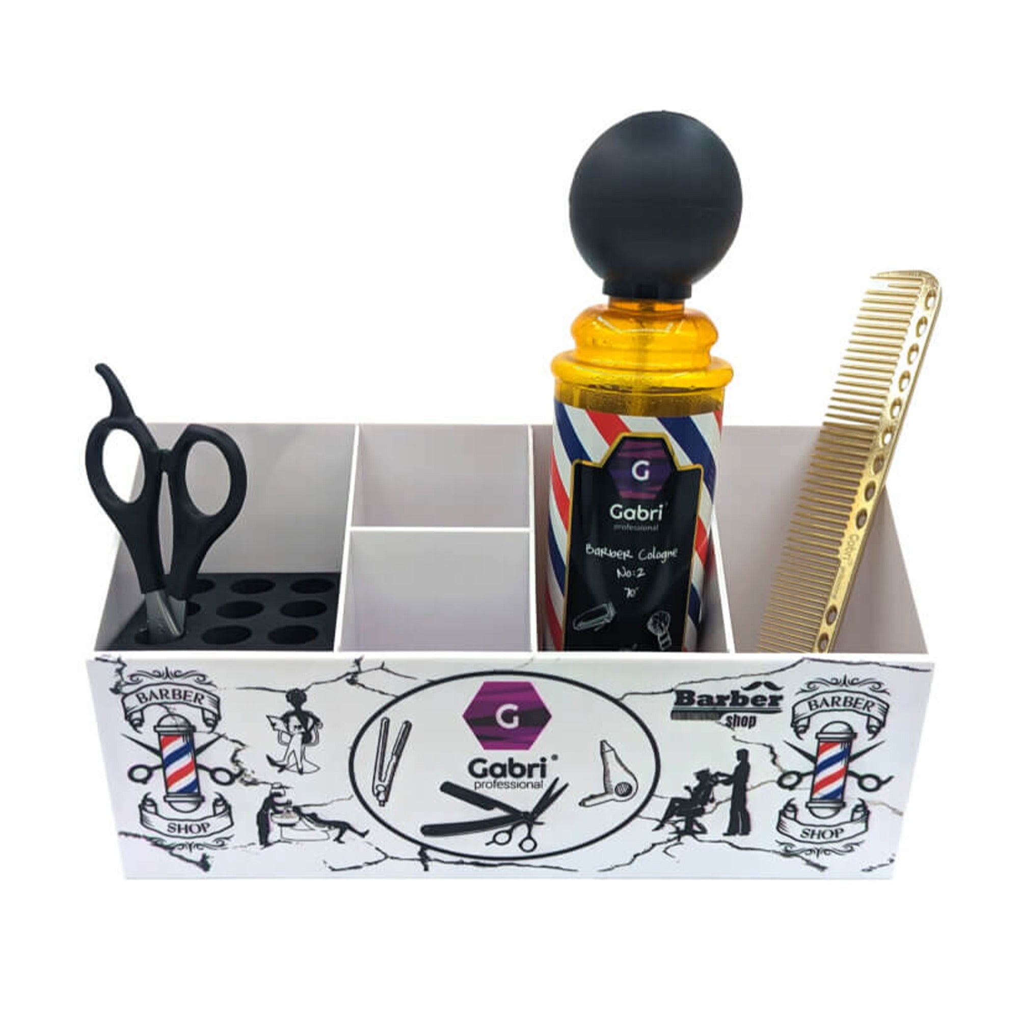 Gabri - Scissor & Brush Holder Wall Hanging