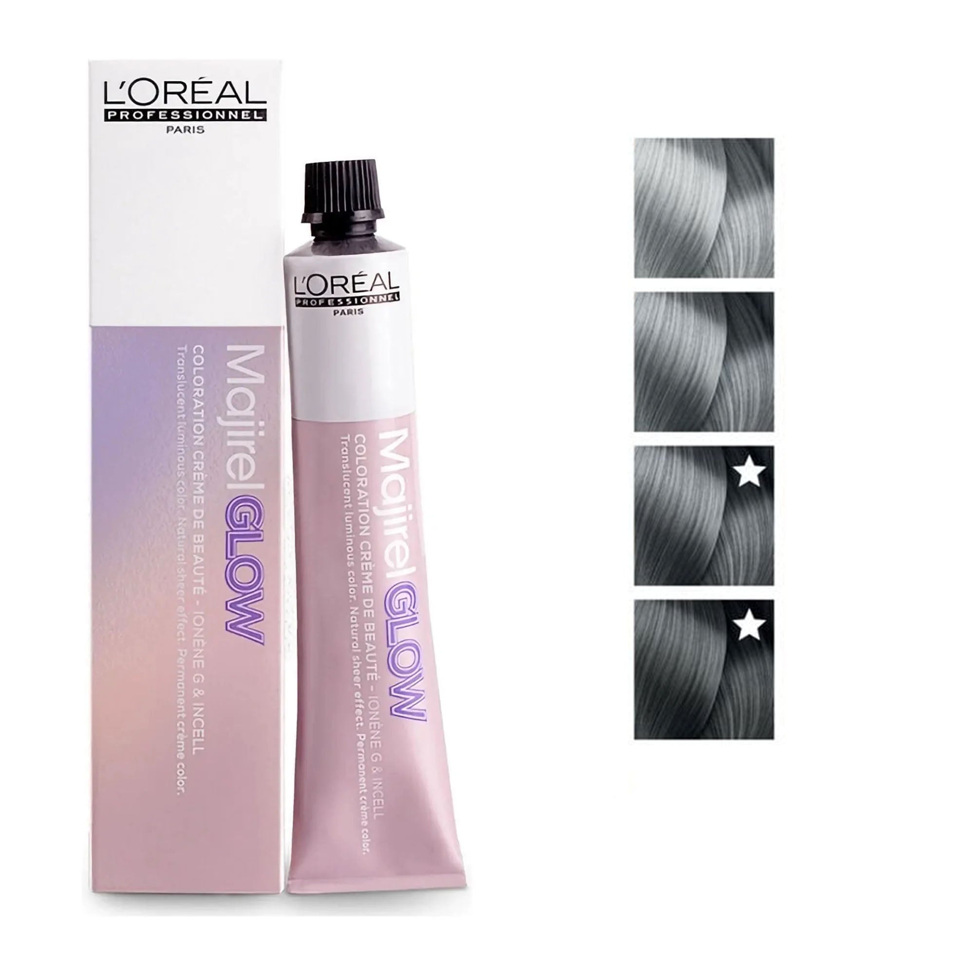 Loreal Professionnel - Majirel Glow Permanent Hair Colour Light .11 Pollution Ash 50ml