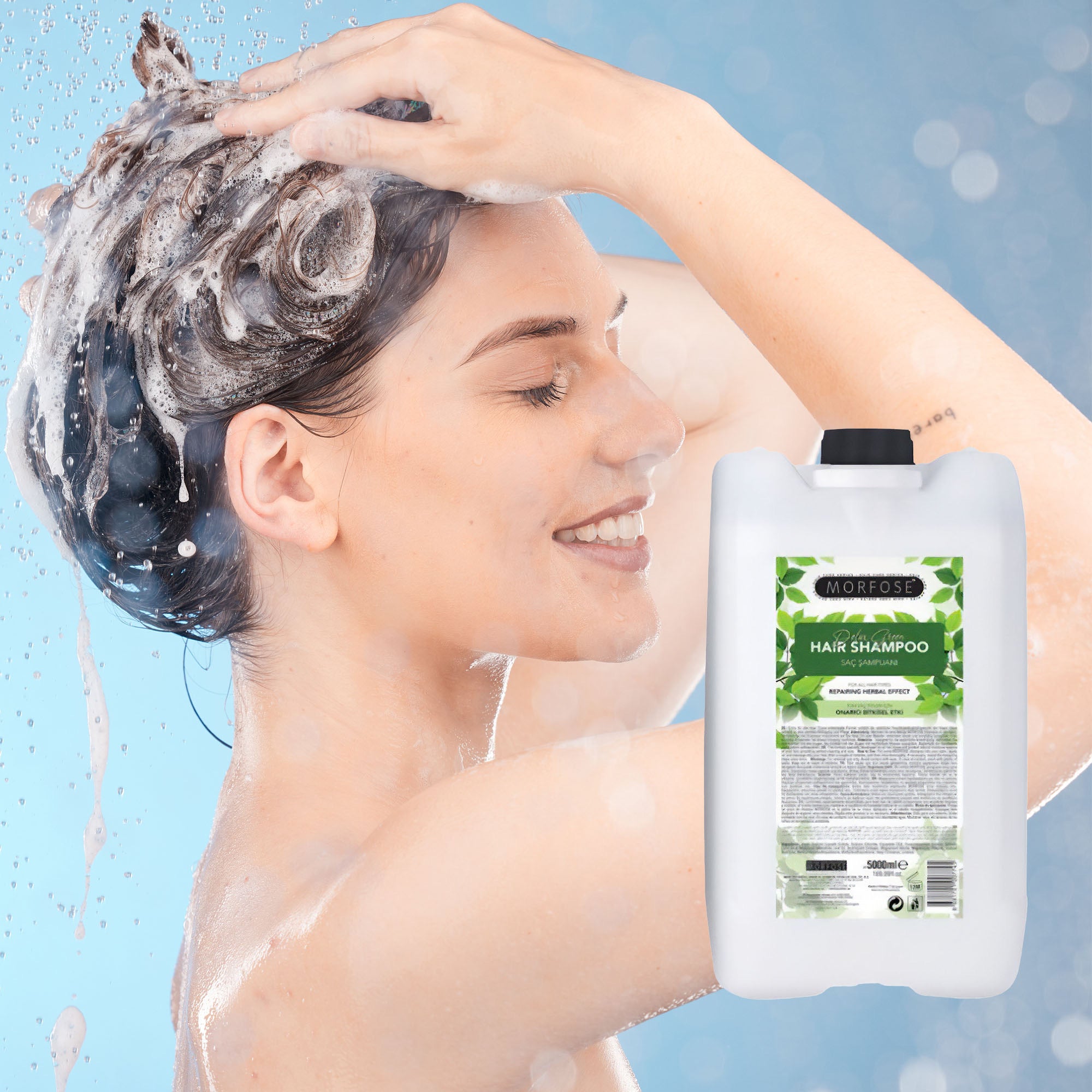 Morfose - Herbal Deluxe Green Shampoo 5000ml