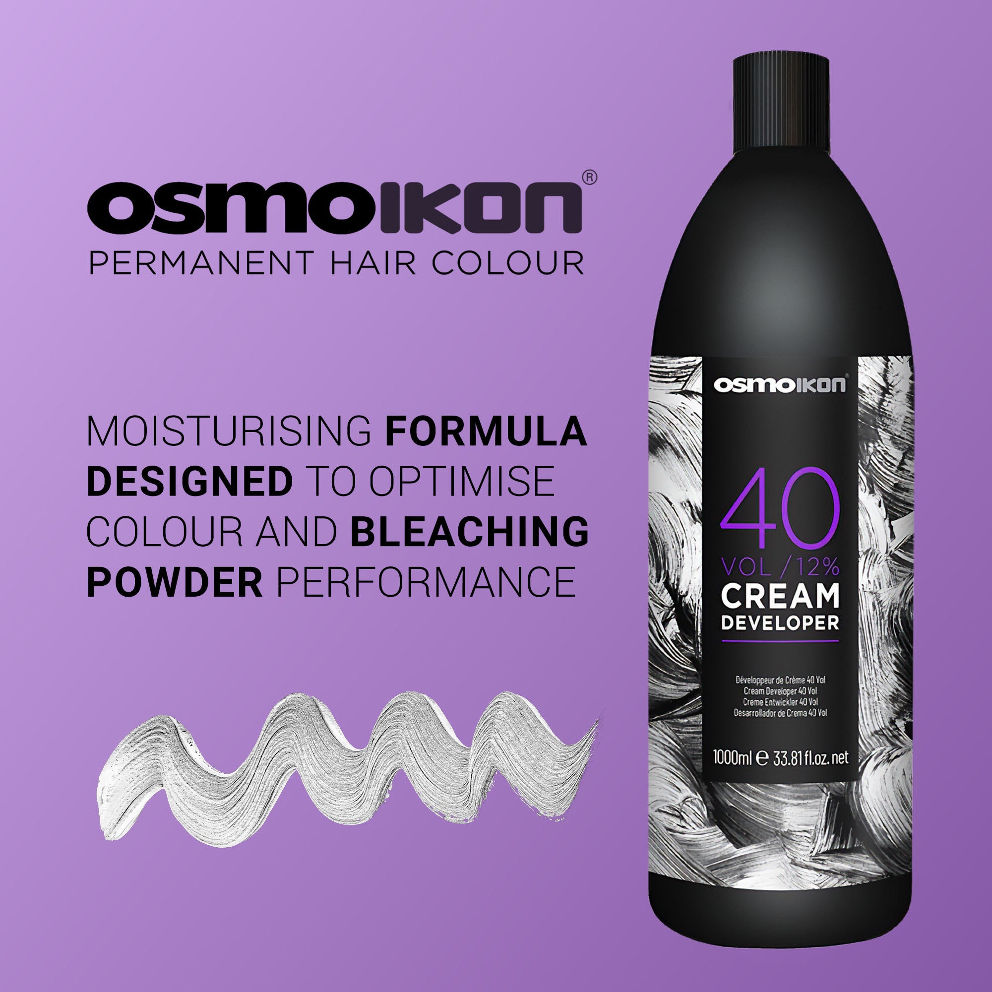 Osmo - Ikon Cream Developer 12% 40 Vol 1000ml