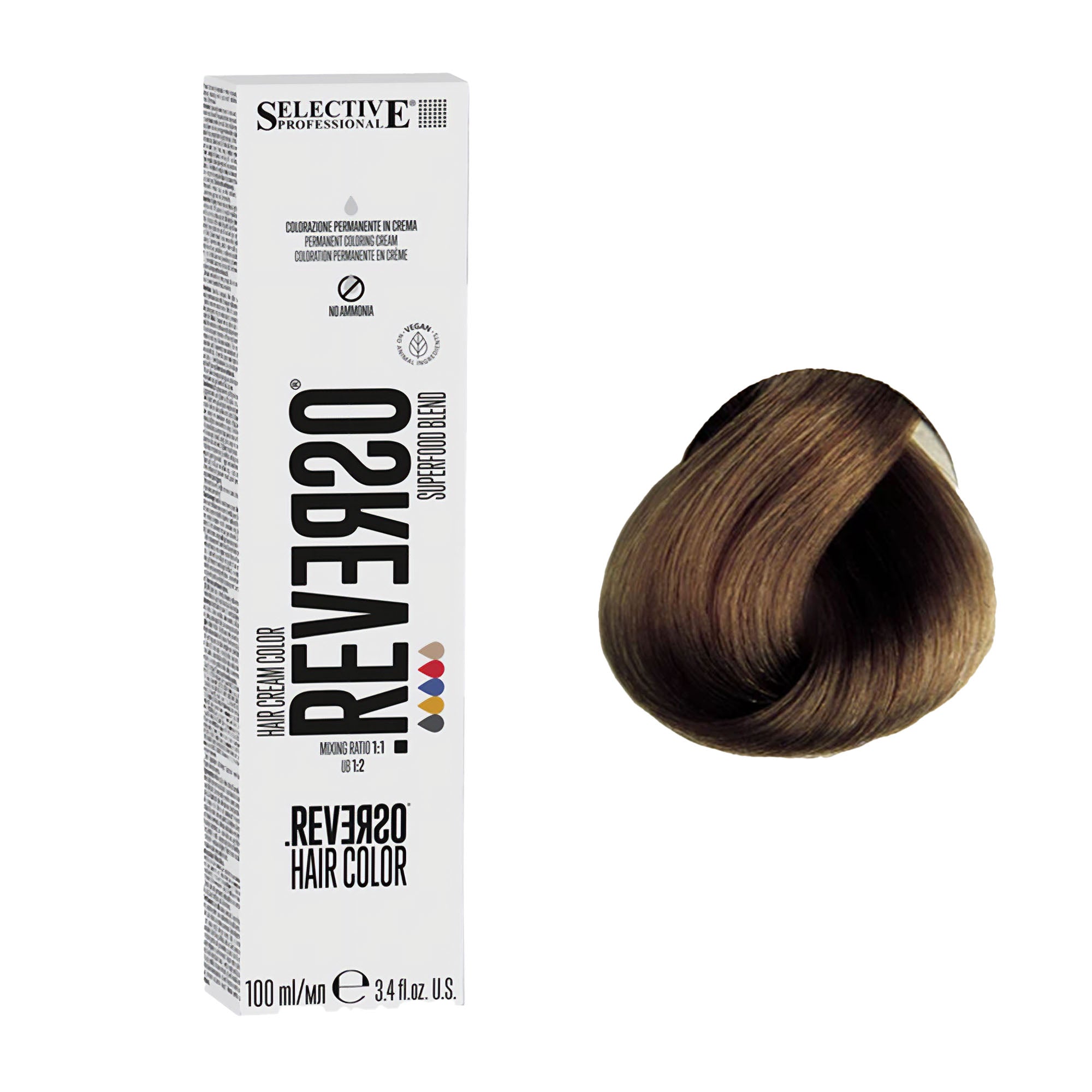 Selective Professional - Reverso Hair Cream Colour Beige Series 100ml