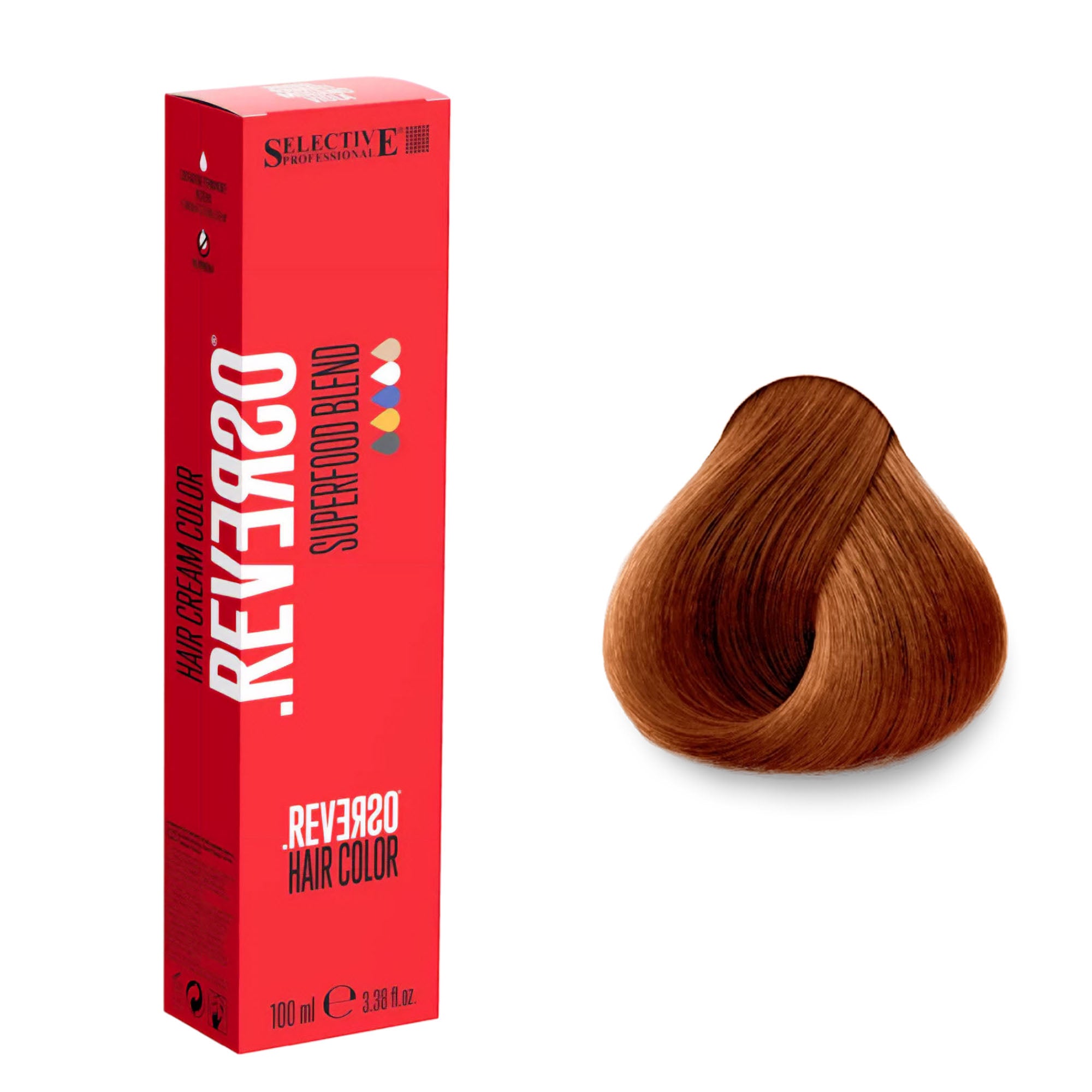 Selective Professional - Reverso Hair Cream Colour Copper Series 100ml