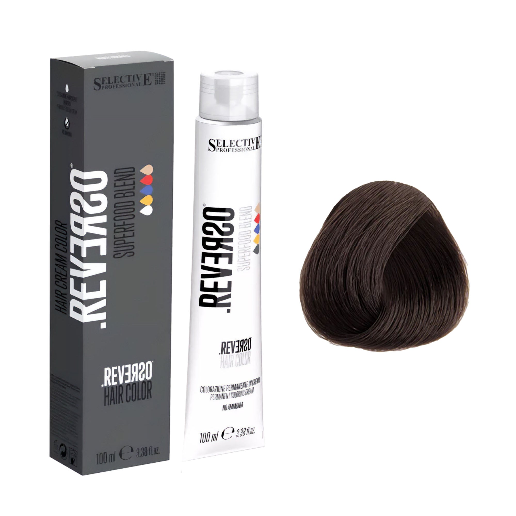 Selective Professional - Reverso Hair Cream Colour Natural Series 100ml