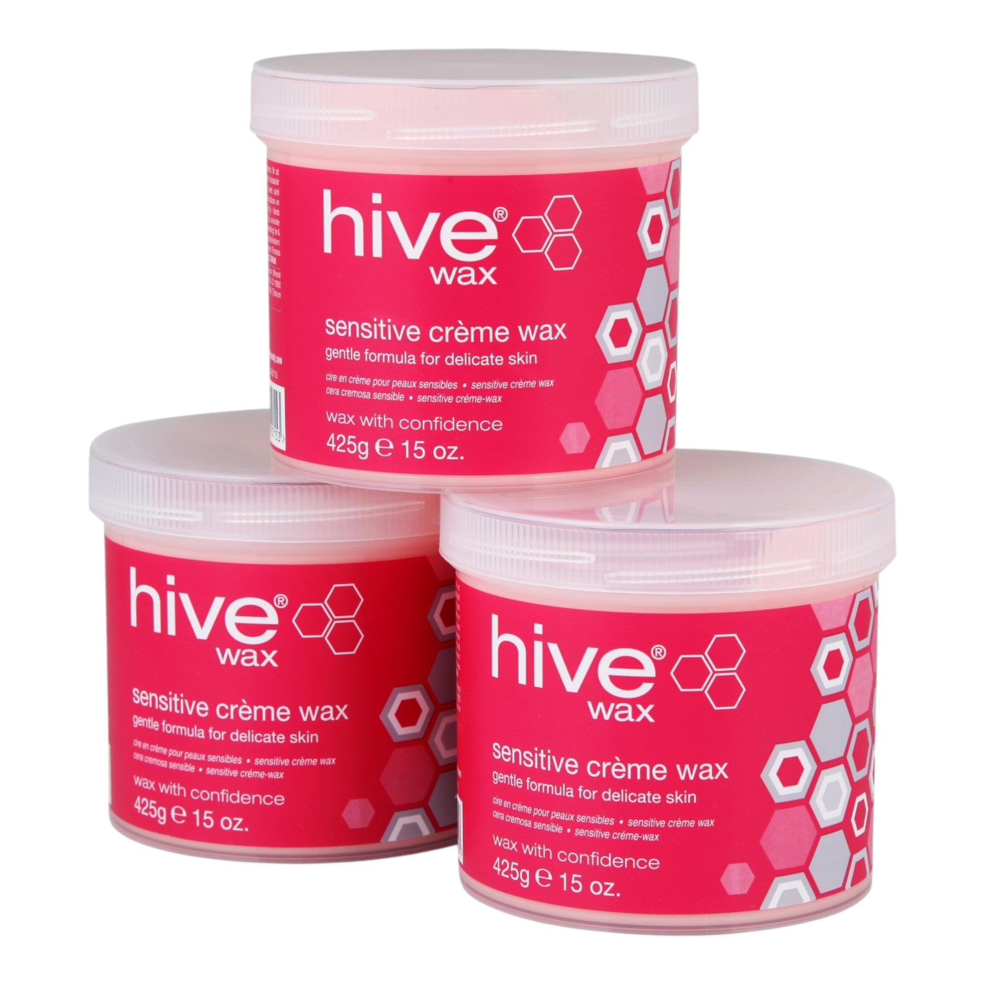 Hive Wax - Creme Wax 3x425g 3 for 2 Pack