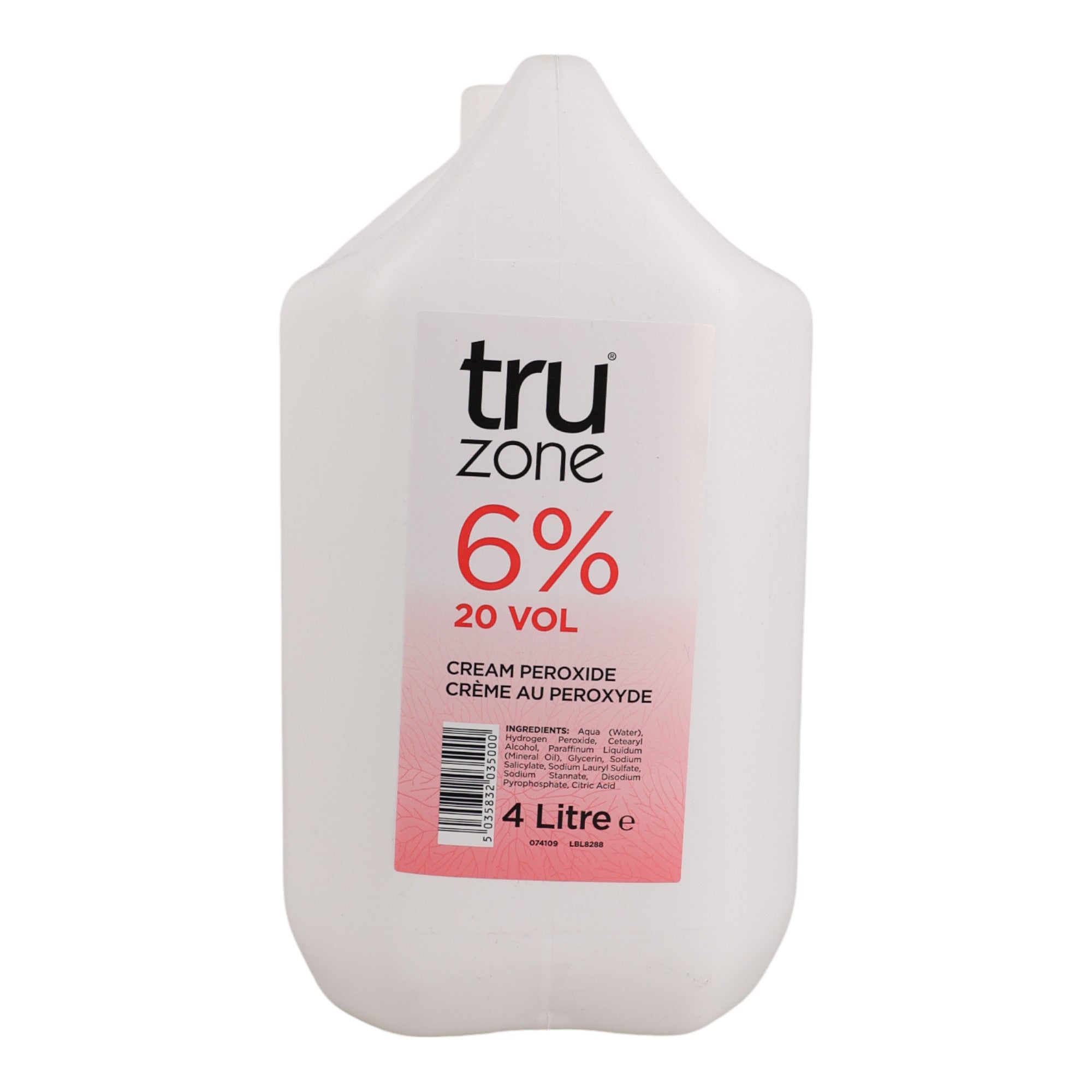 Truzone - Cream Peroxide 6% 20vol 4000ml