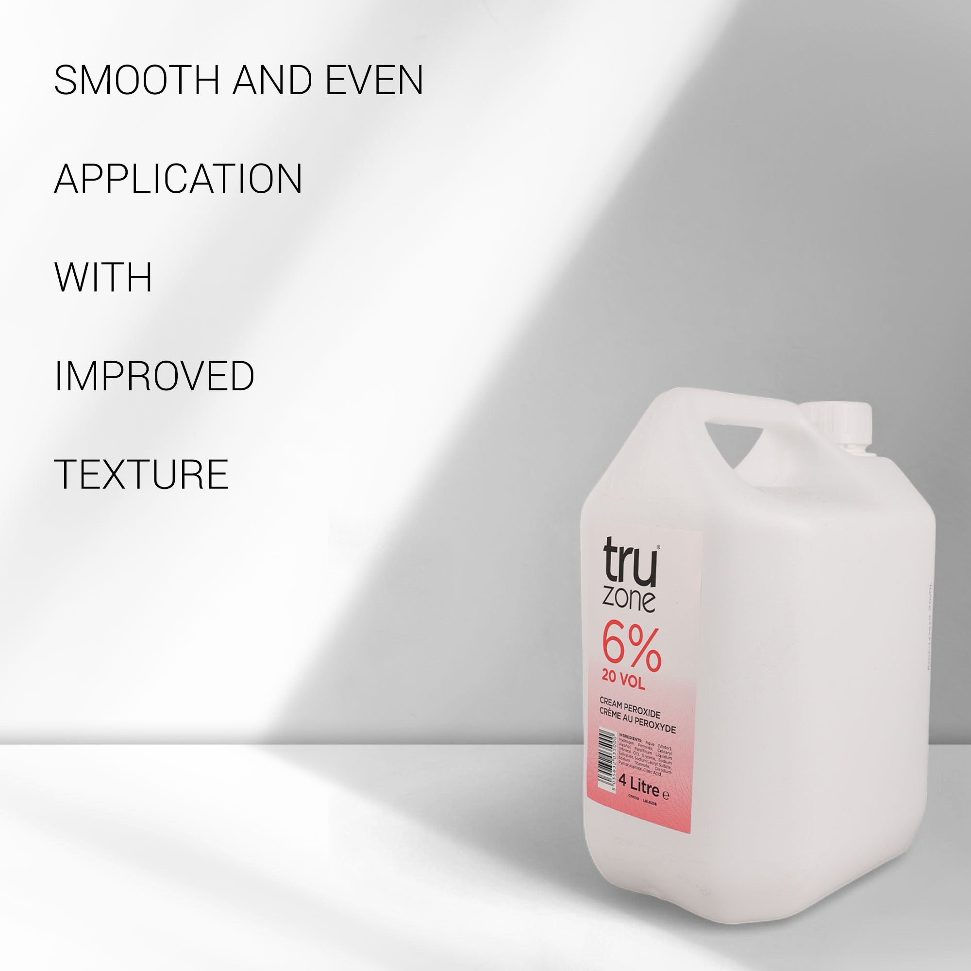 Truzone - Cream Peroxide 6% 20vol 4000ml